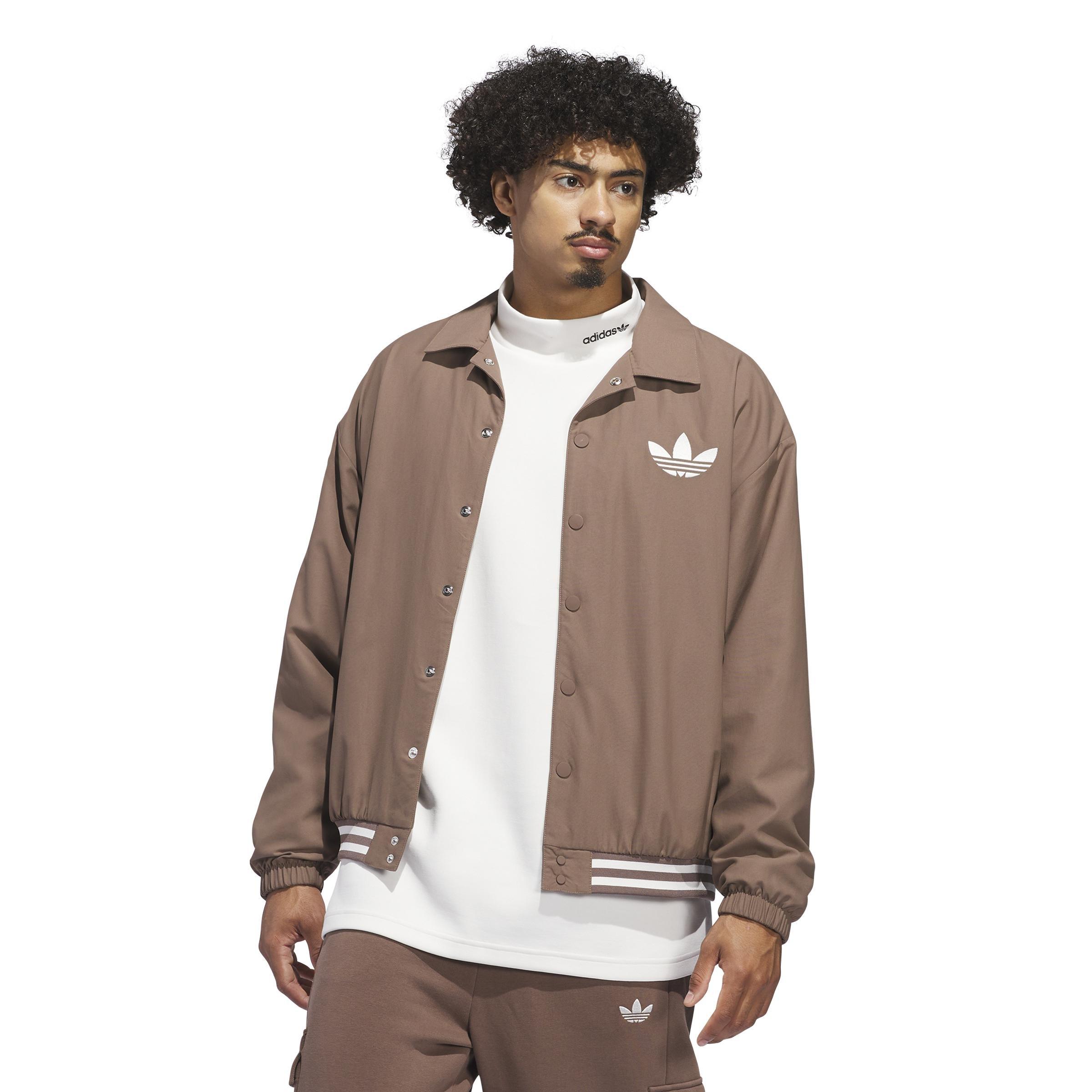 Unisex Coach Jacket (Gender Neutral), Brown, , large image number 9