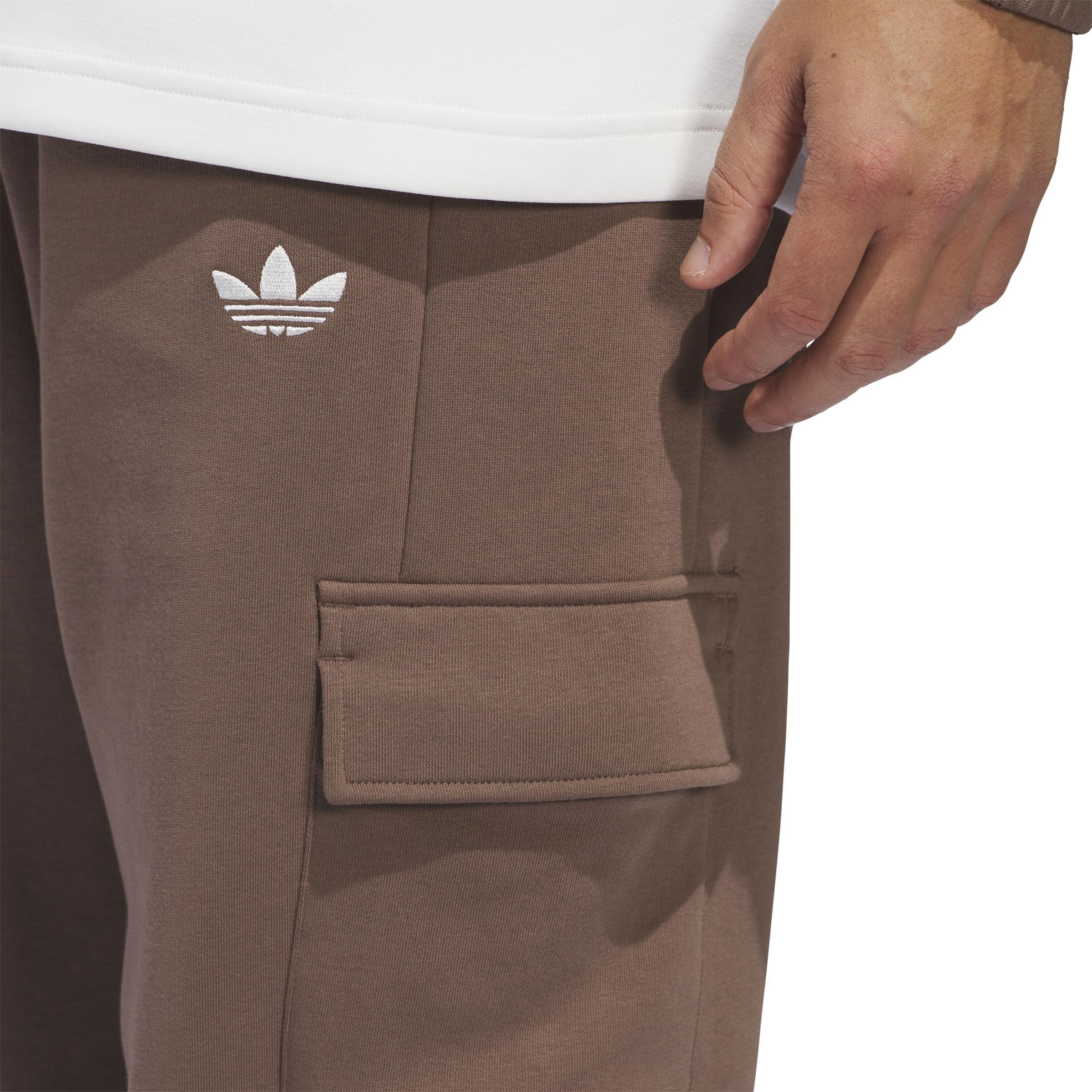 Unisex Basketball Cargo Sweat Tracksuit Bottoms (Gender Neutral), Brown, A901_ONE, large image number 5