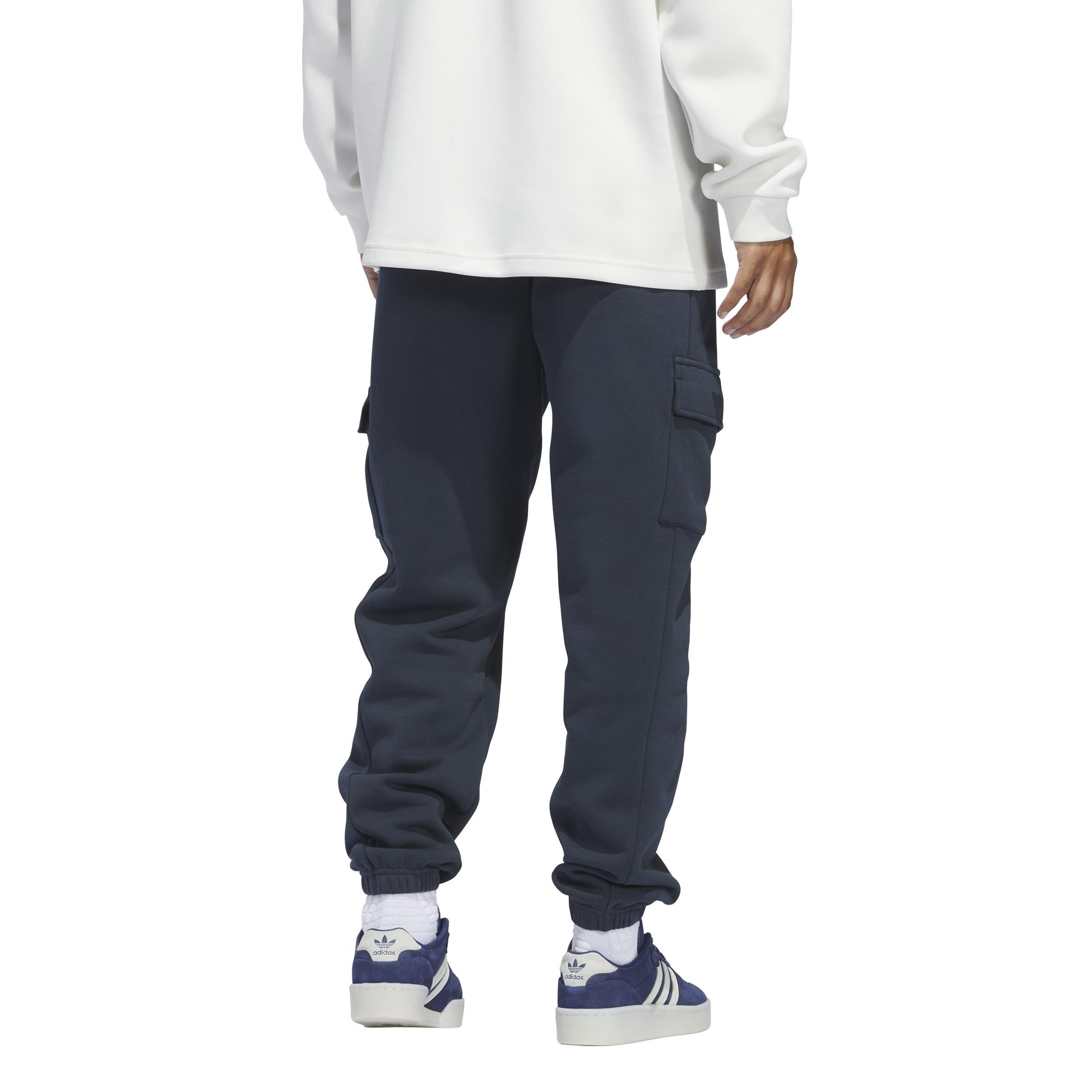Unisex Basketball Cargo Sweat Tracksuit Bottoms (Gender Neutral), Blue, , large image number 2