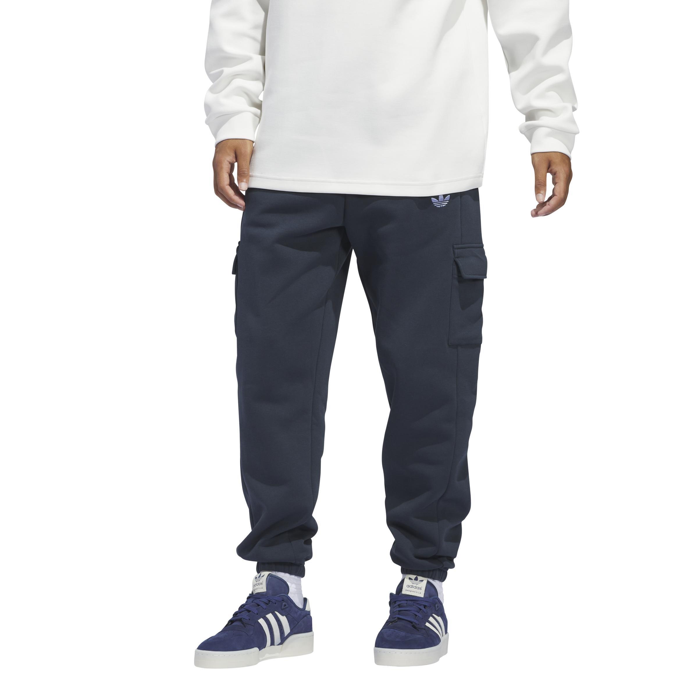 Unisex Basketball Cargo Sweat Tracksuit Bottoms (Gender Neutral), Blue, , large image number 6