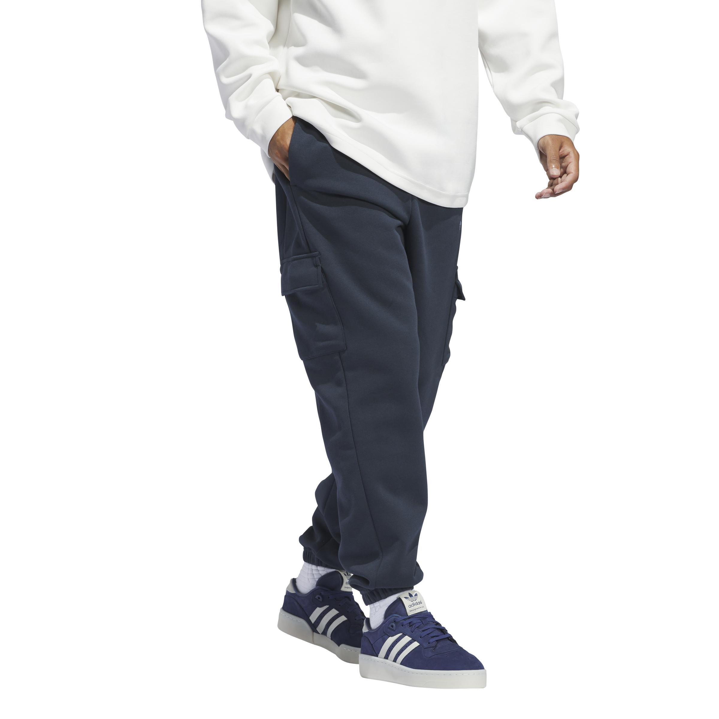Unisex Basketball Cargo Sweat Tracksuit Bottoms (Gender Neutral), Blue, , large image number 7