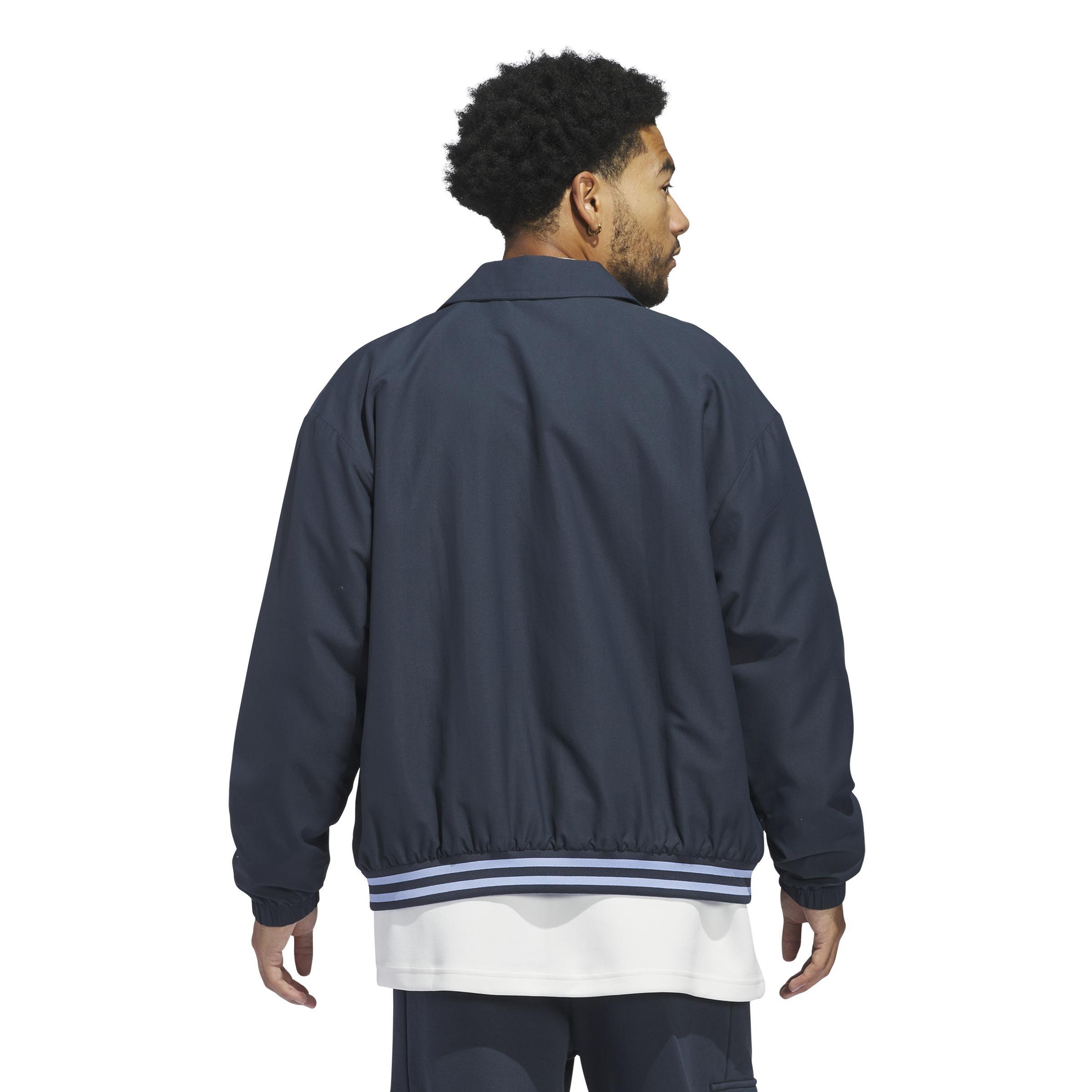 Unisex Coach Jacket (Gender Neutral), Blue, , large image number 3