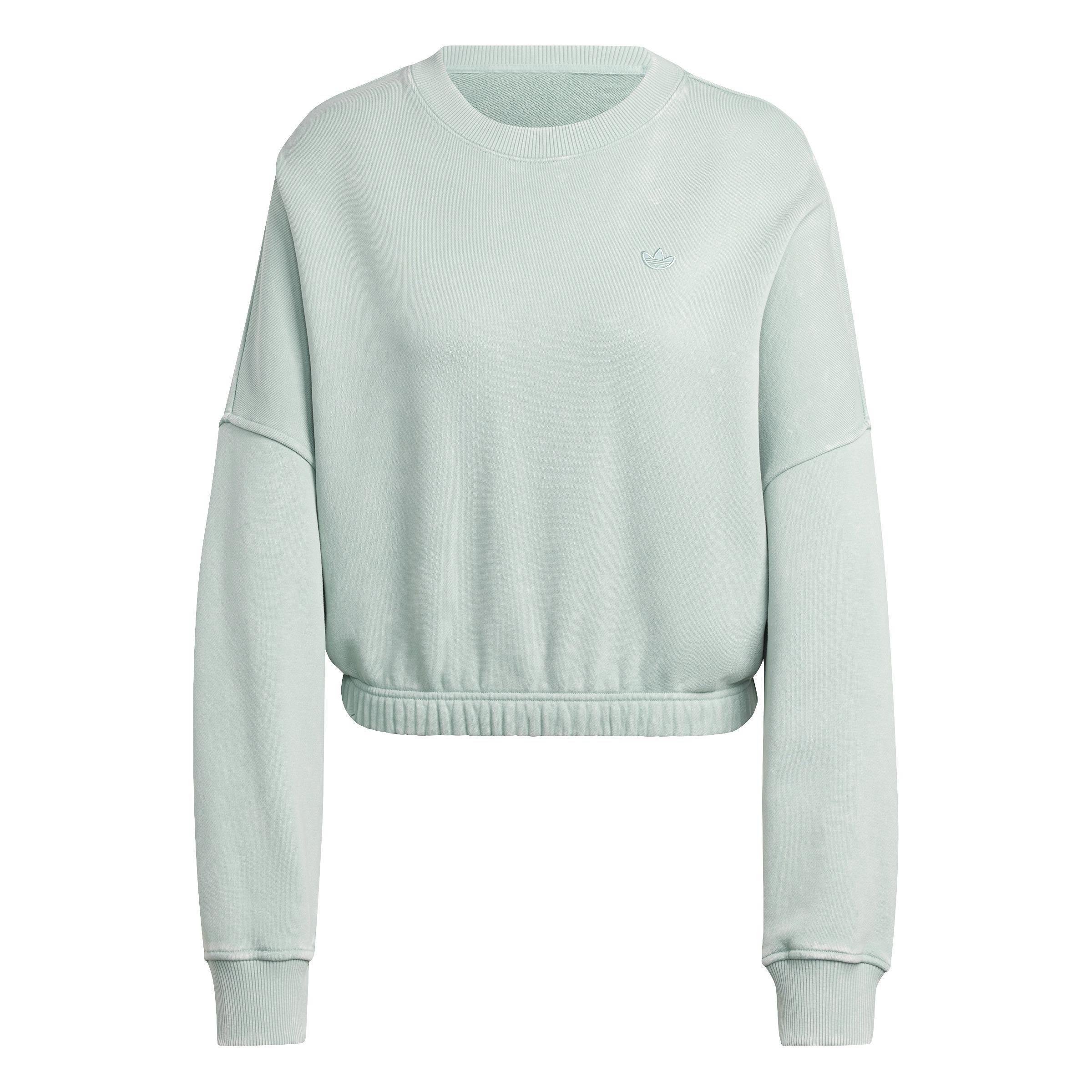 Premium Essentials Washed Oversized Sweatshirt, Green, A901_ONE, large image number 1