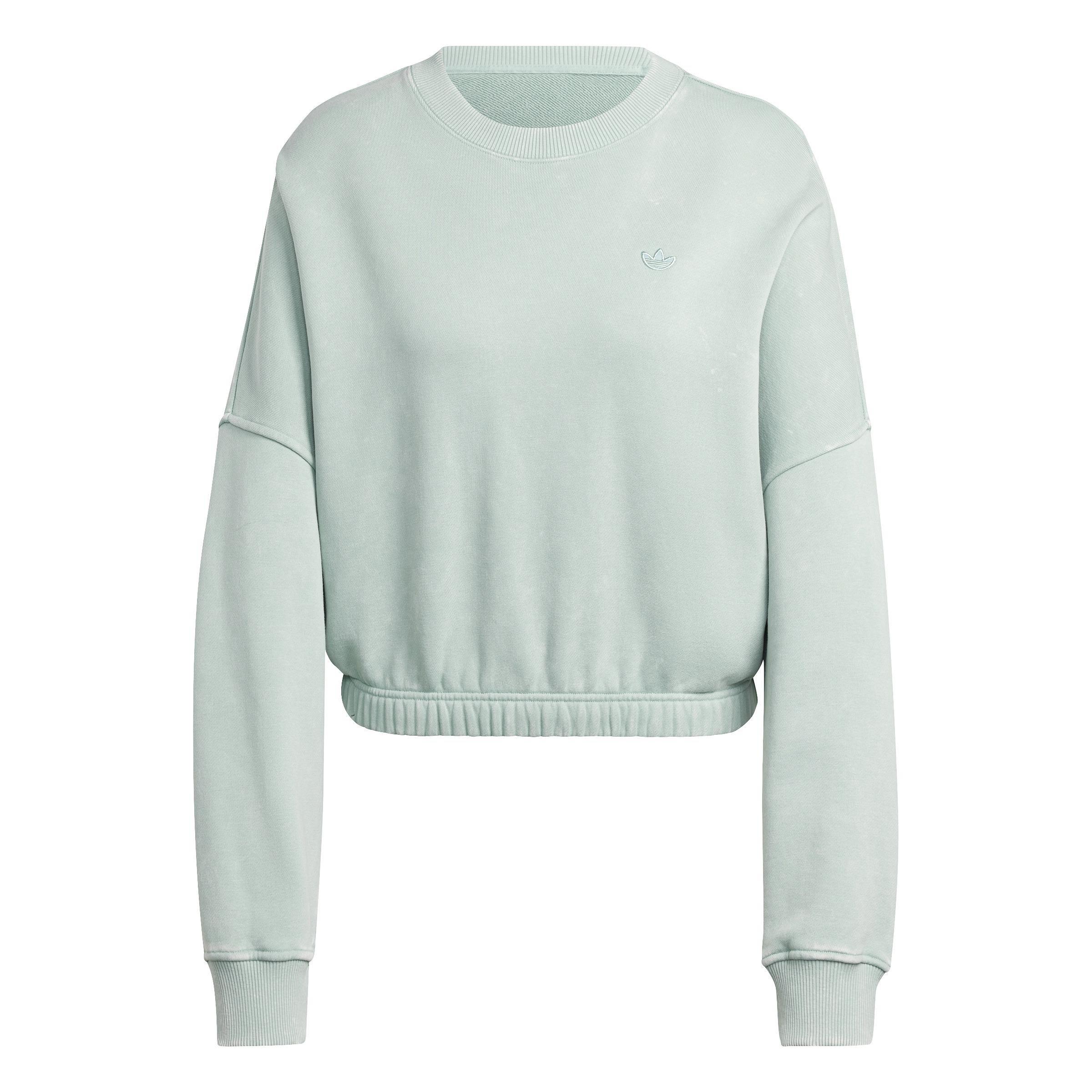 Premium Essentials Washed Oversized Sweatshirt, Green, A901_ONE, large image number 2