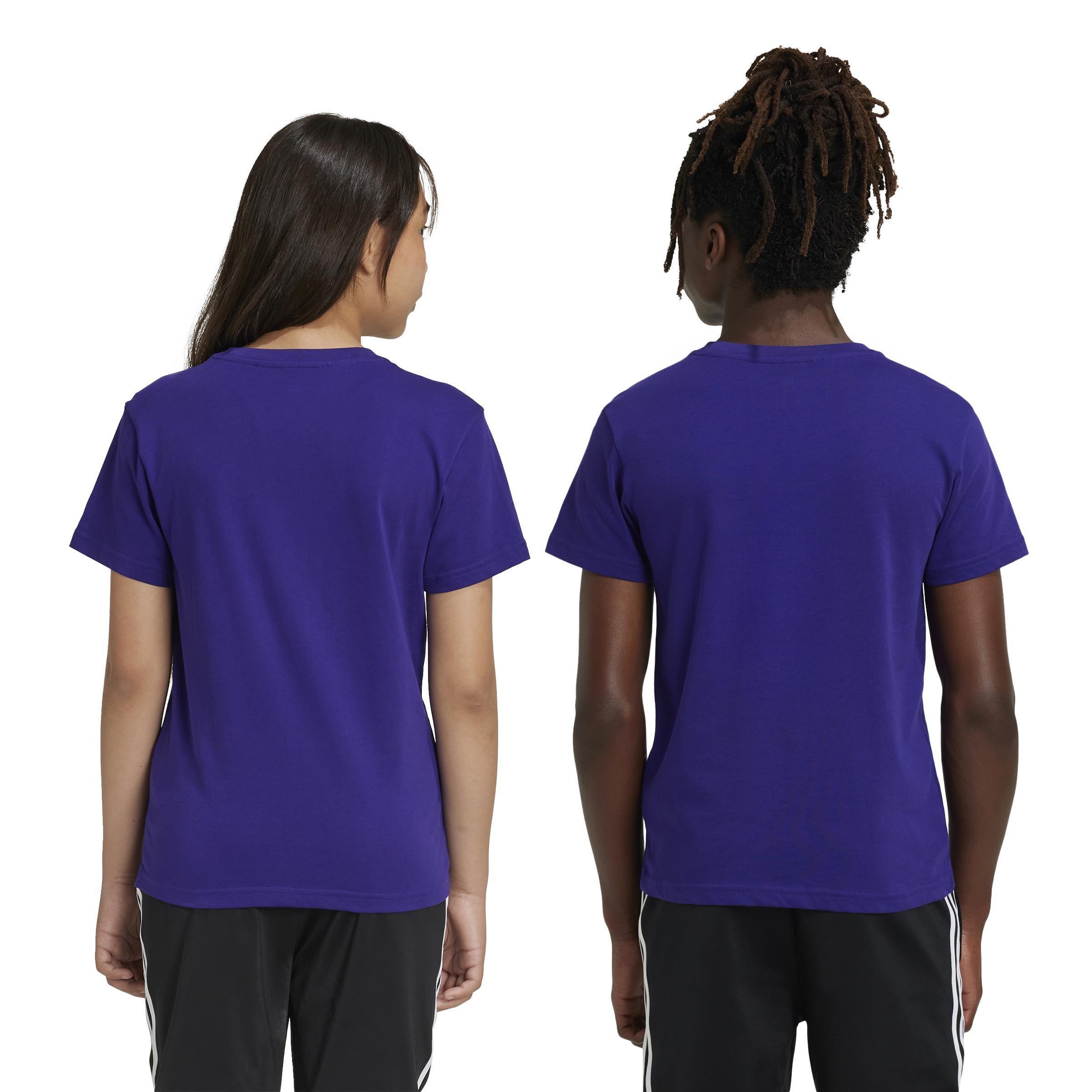 Unisex Kids Adicolor Trefoil T-Shirt, Purple, , large image number 2