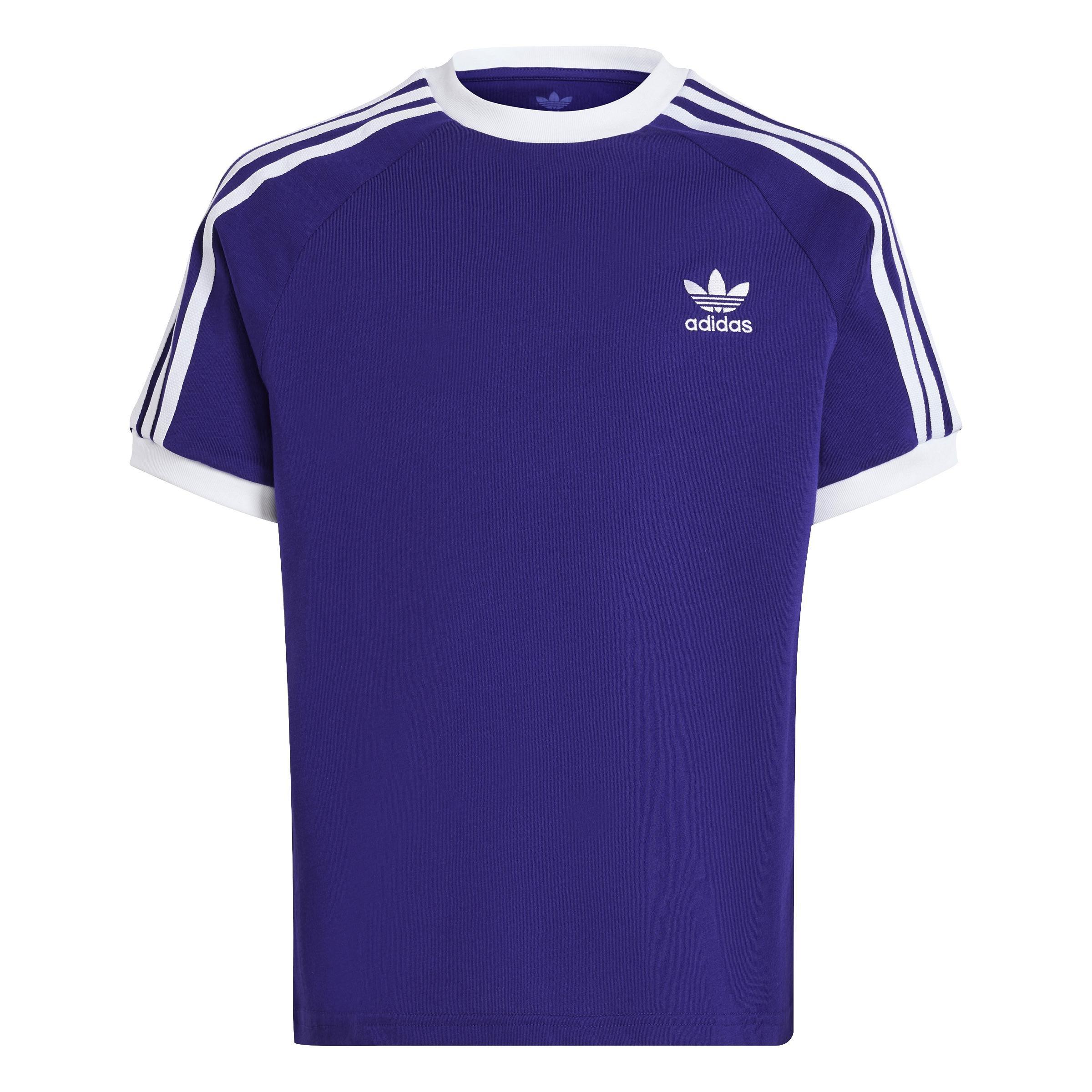 Unisex Kids Adicolor 3-Stripes T-Shirt, Purple, A901_ONE, large image number 1