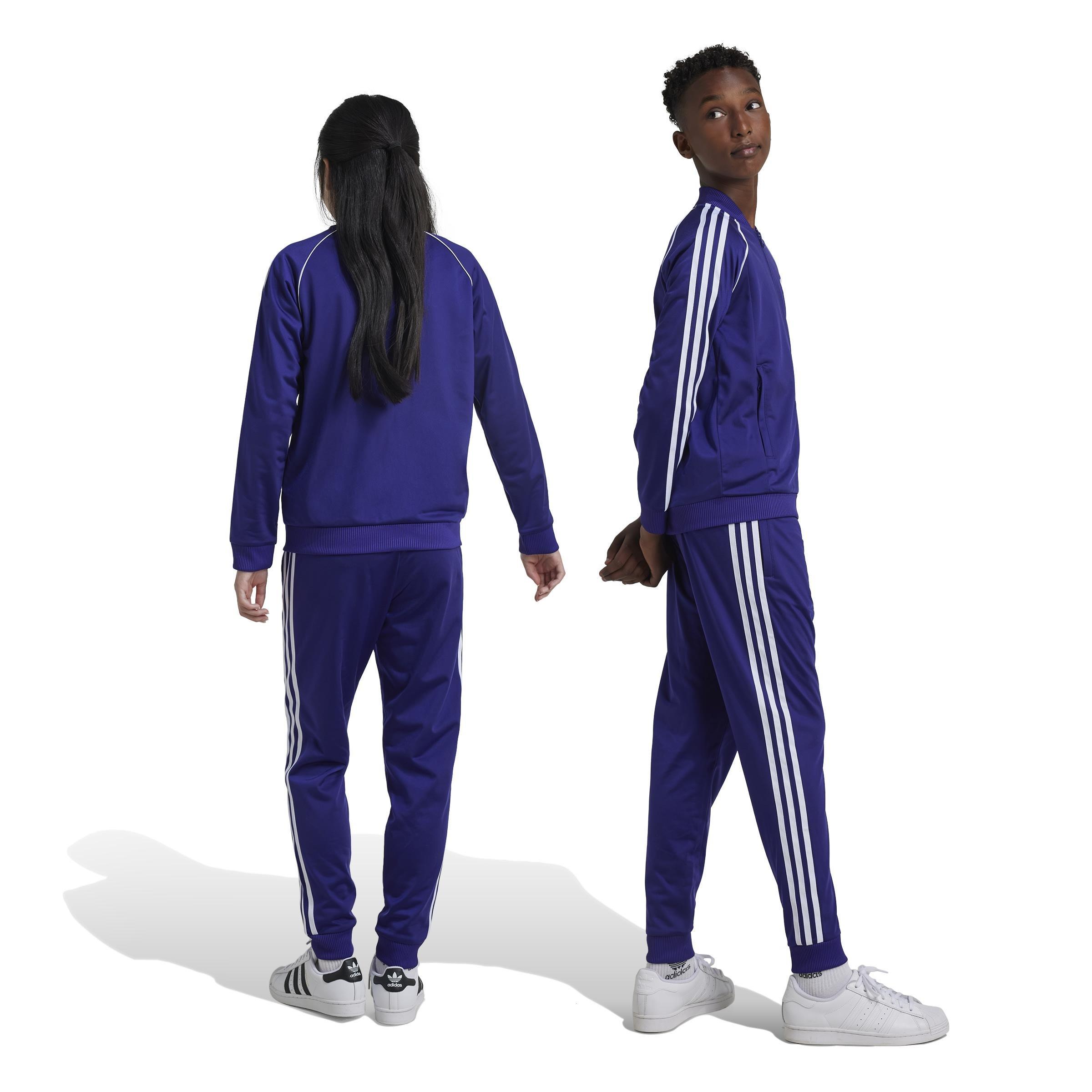 Unisex Kids Adicolor SST Track Tracksuit Bottoms, Purple, , large image number 2