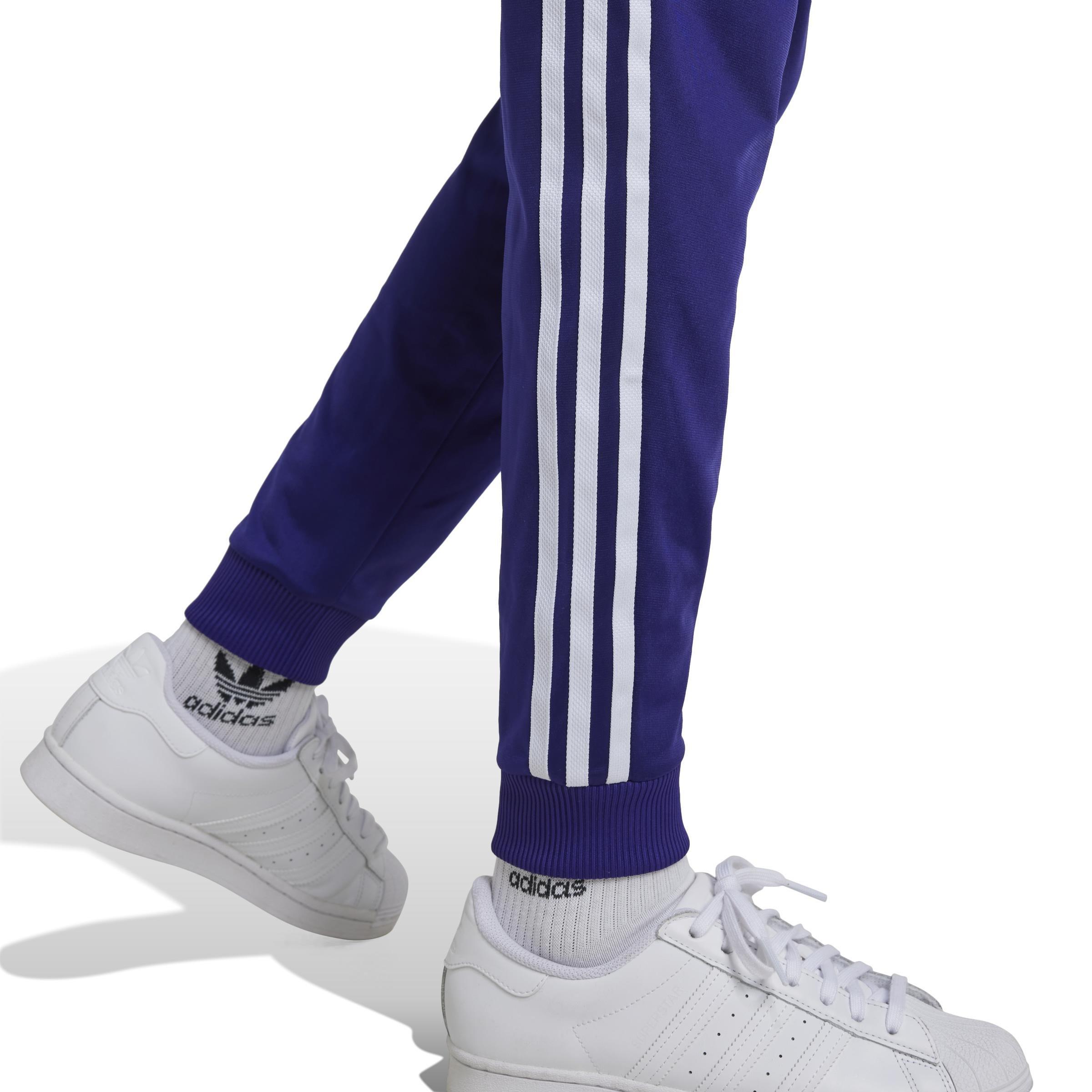 Unisex Kids Adicolor SST Track Tracksuit Bottoms, Purple, , large image number 4