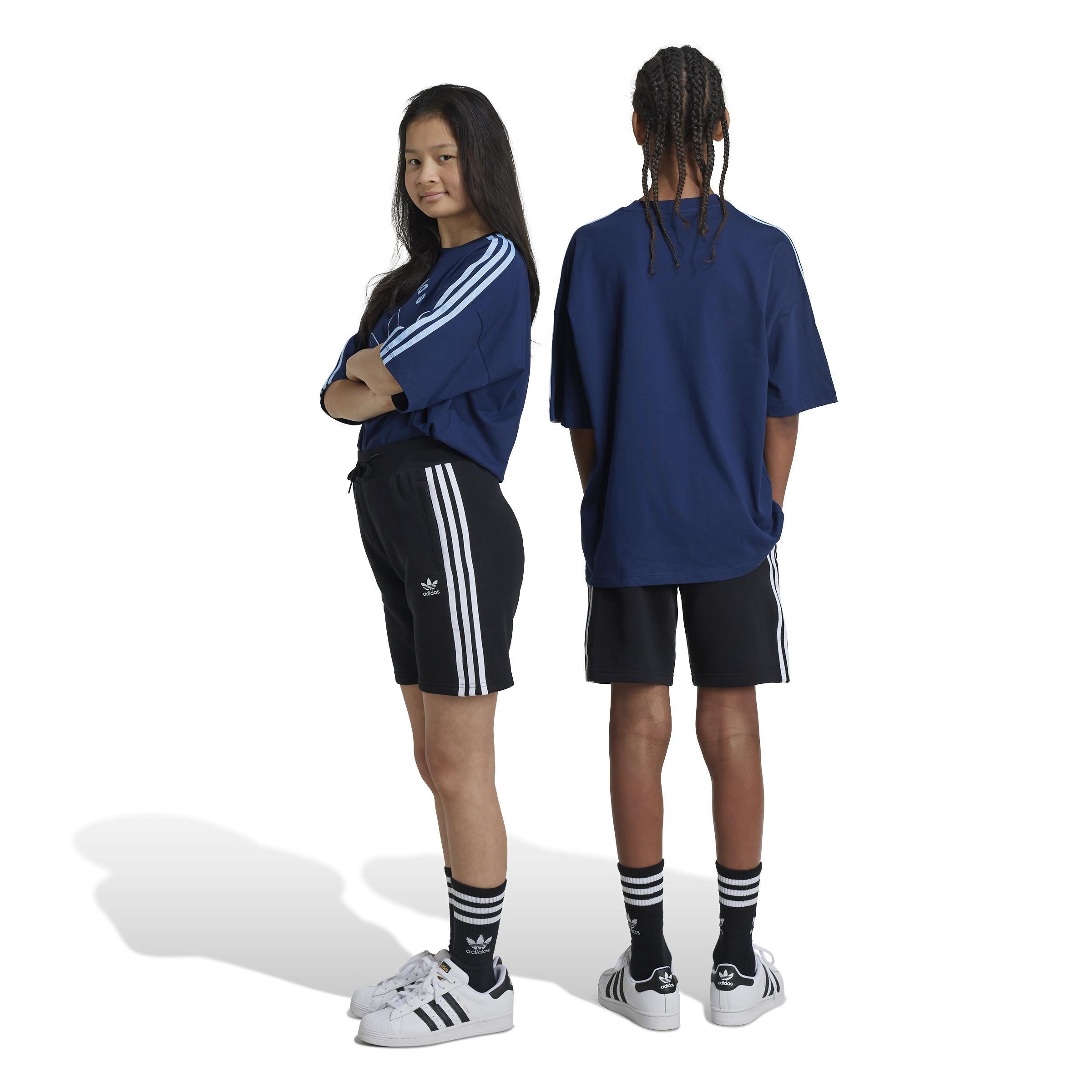 Unisex Kids Adicolor Shorts, Multicolour, A901_ONE, large image number 3