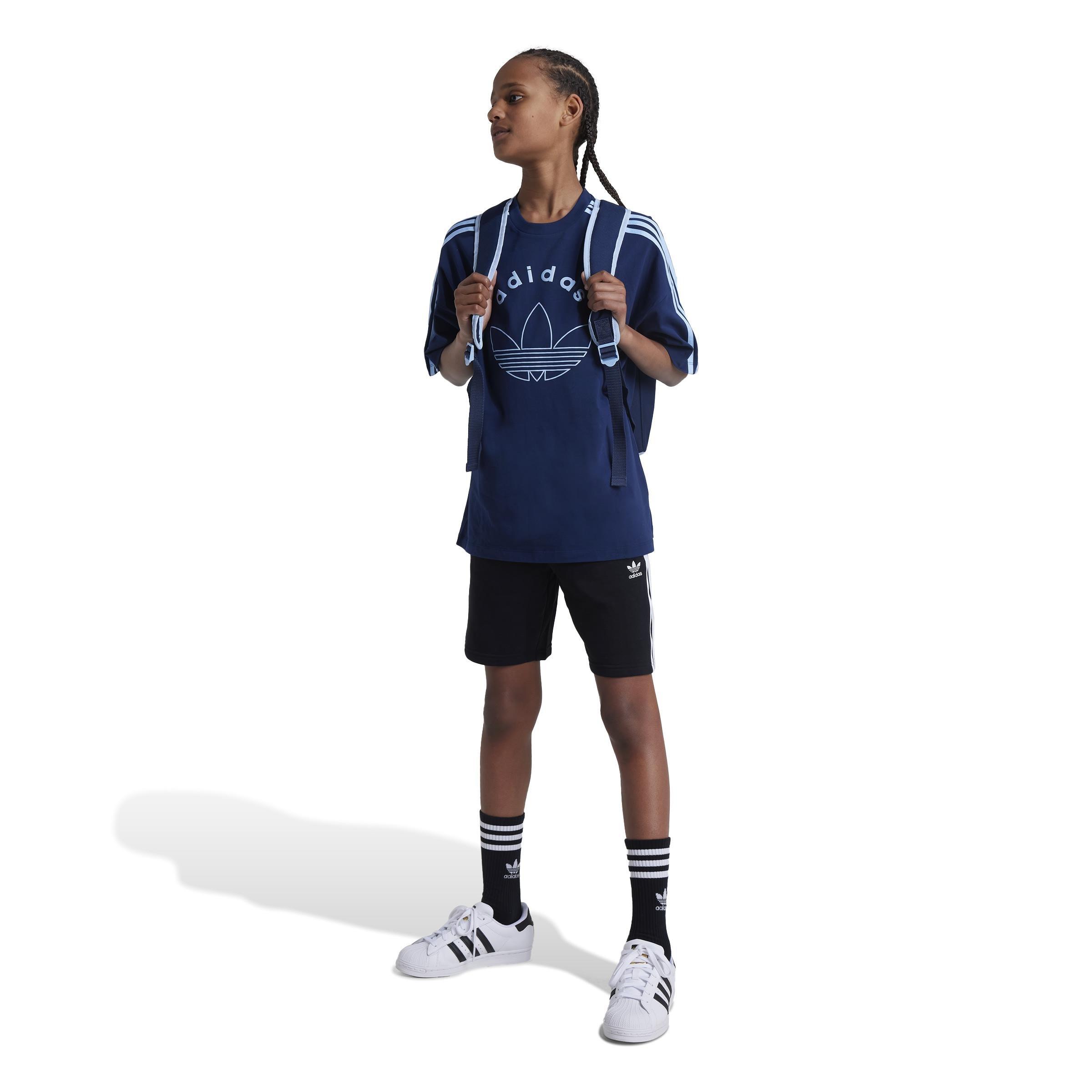 Unisex Kids Adicolor Shorts, Multicolour, A901_ONE, large image number 10