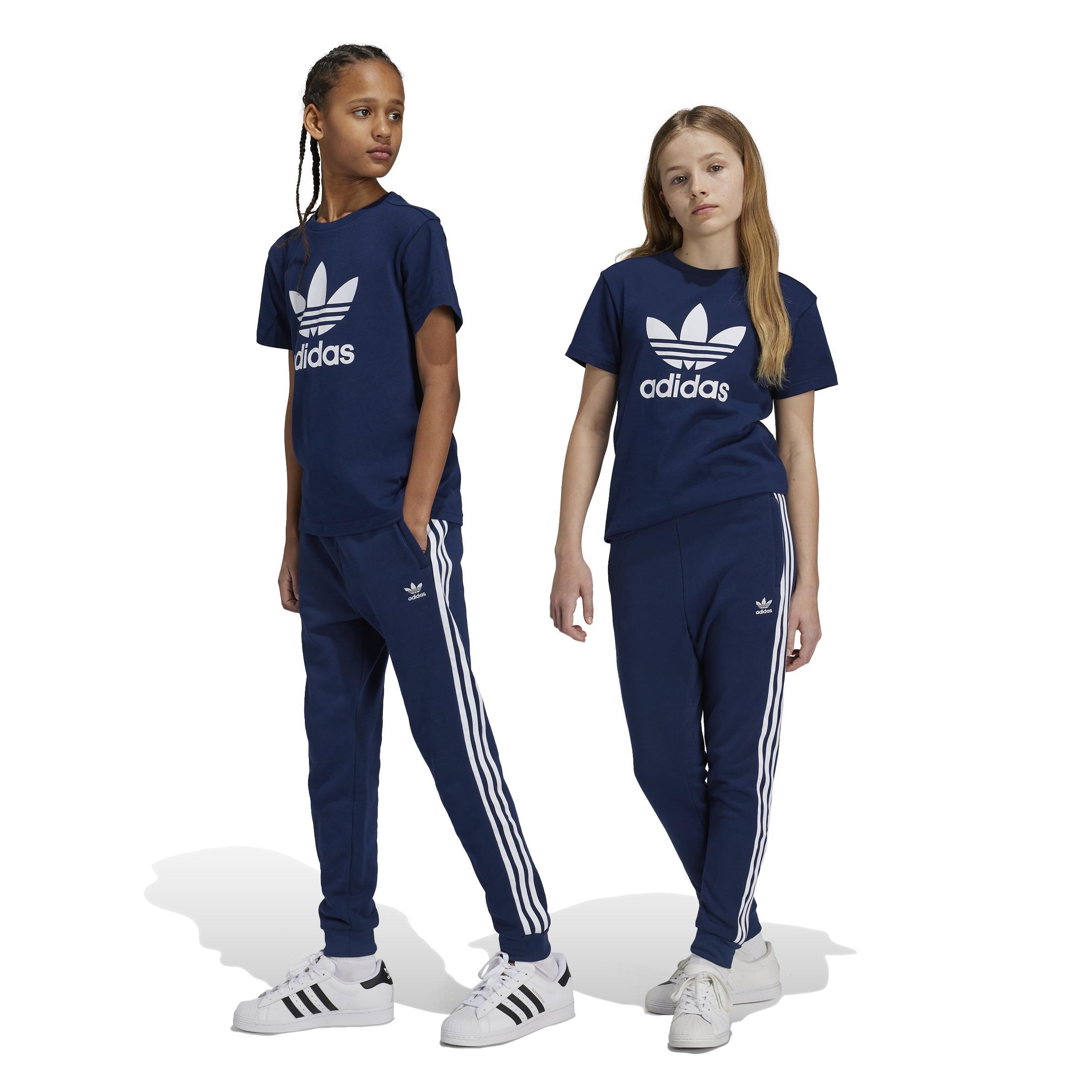 Unisex Kids Trefoil Joggers, Blue, , large image number 7