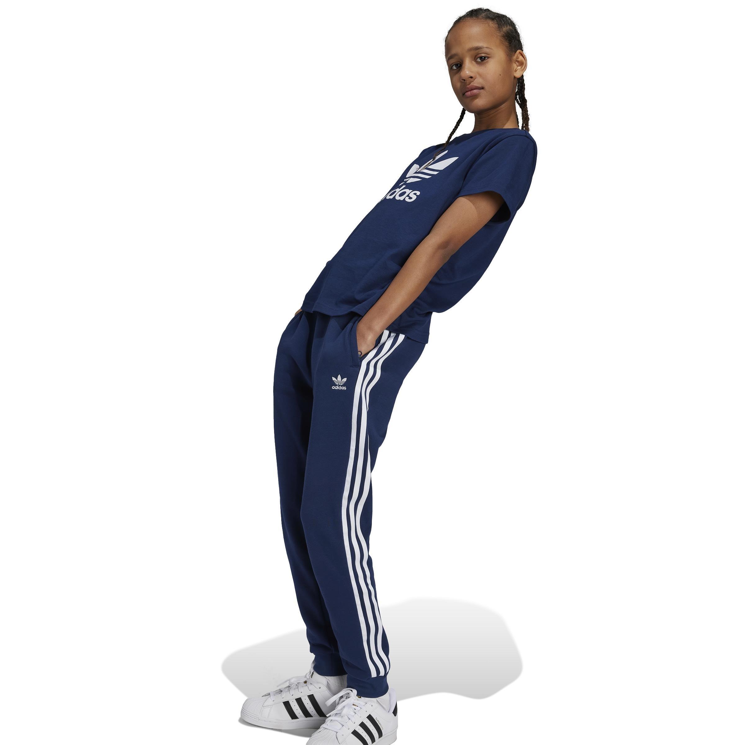 Unisex Kids Trefoil Joggers, Blue, , large image number 8