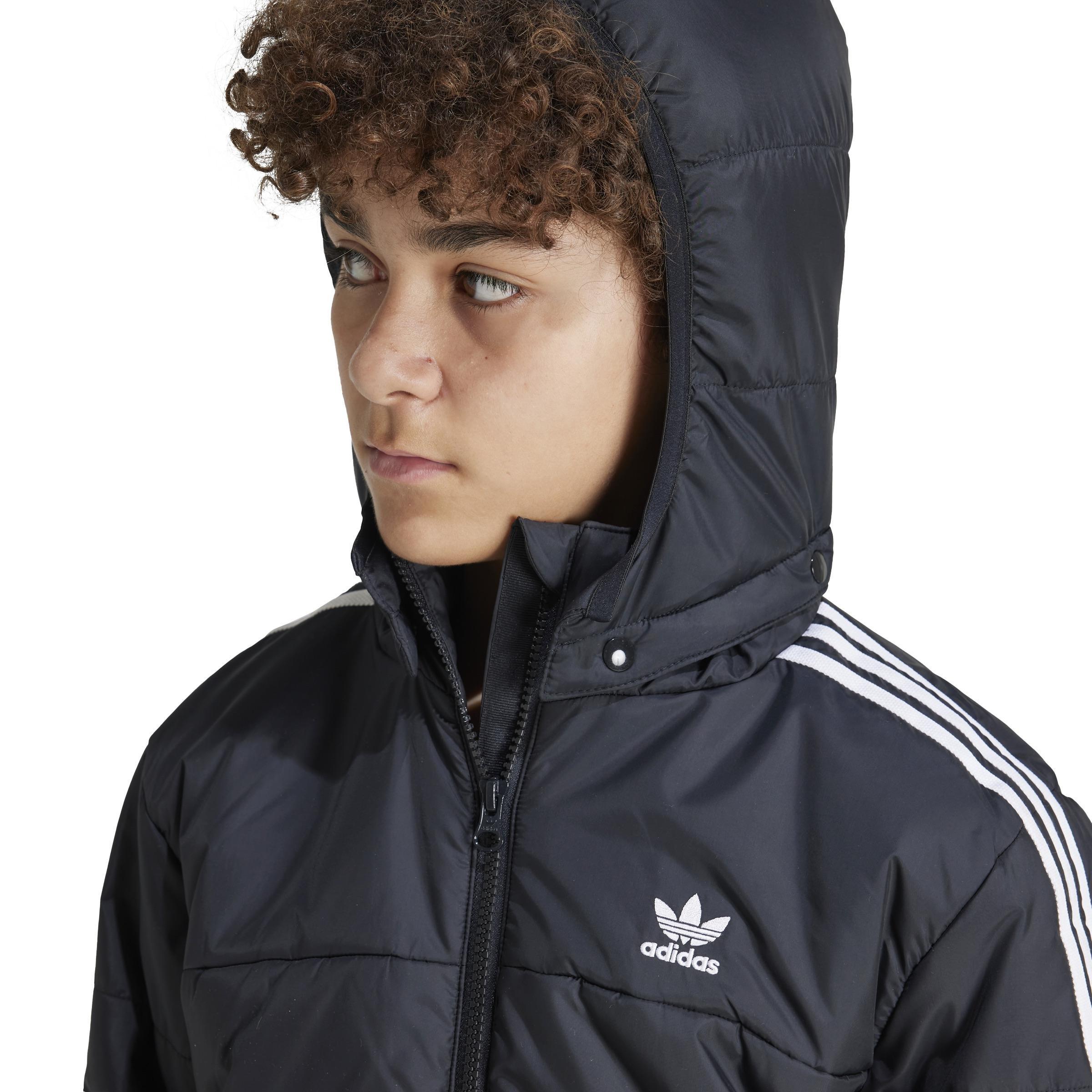 Unisex Kids Adicolor Jacket, Black, , large image number 4