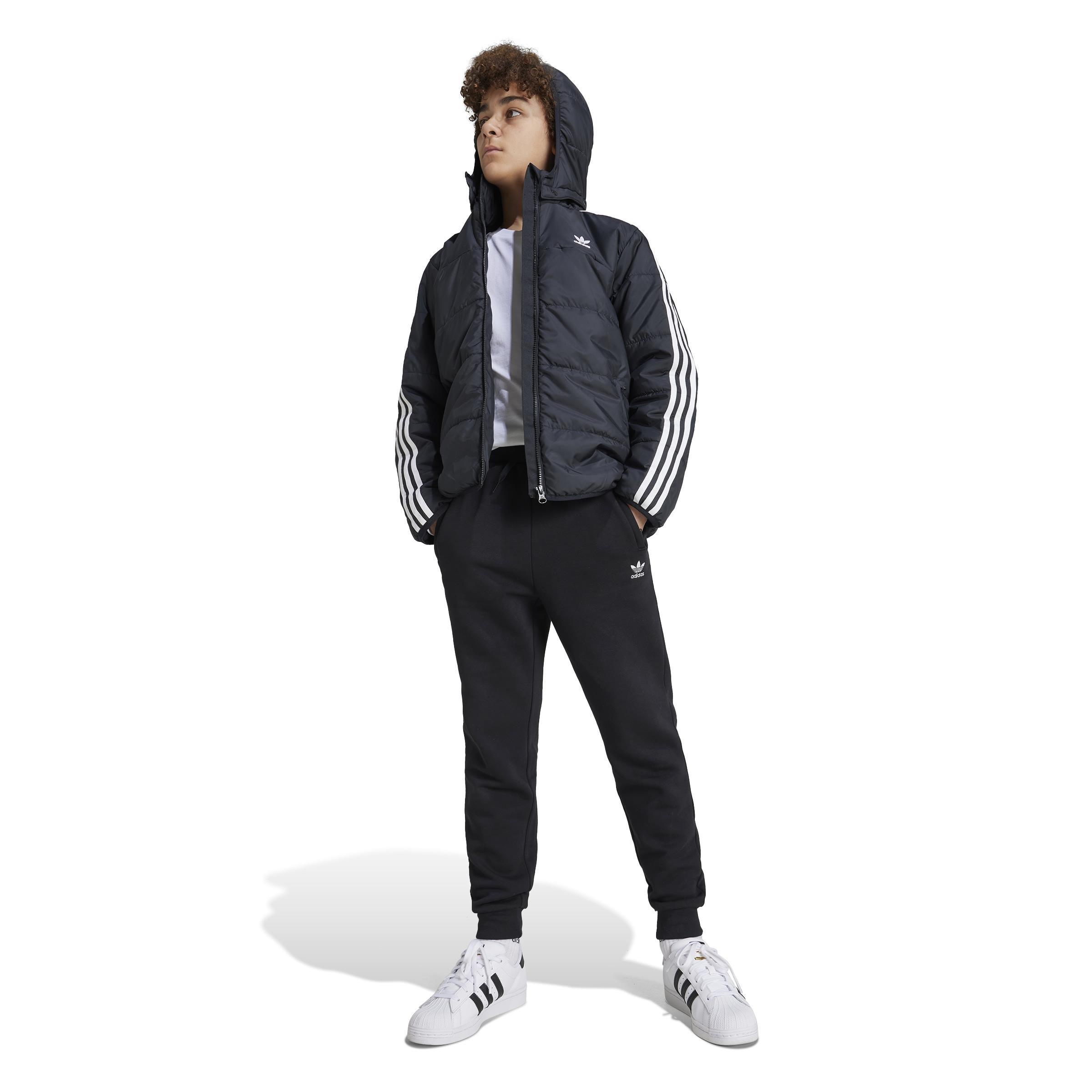 Unisex Kids Adicolor Jacket, Black, , large image number 9