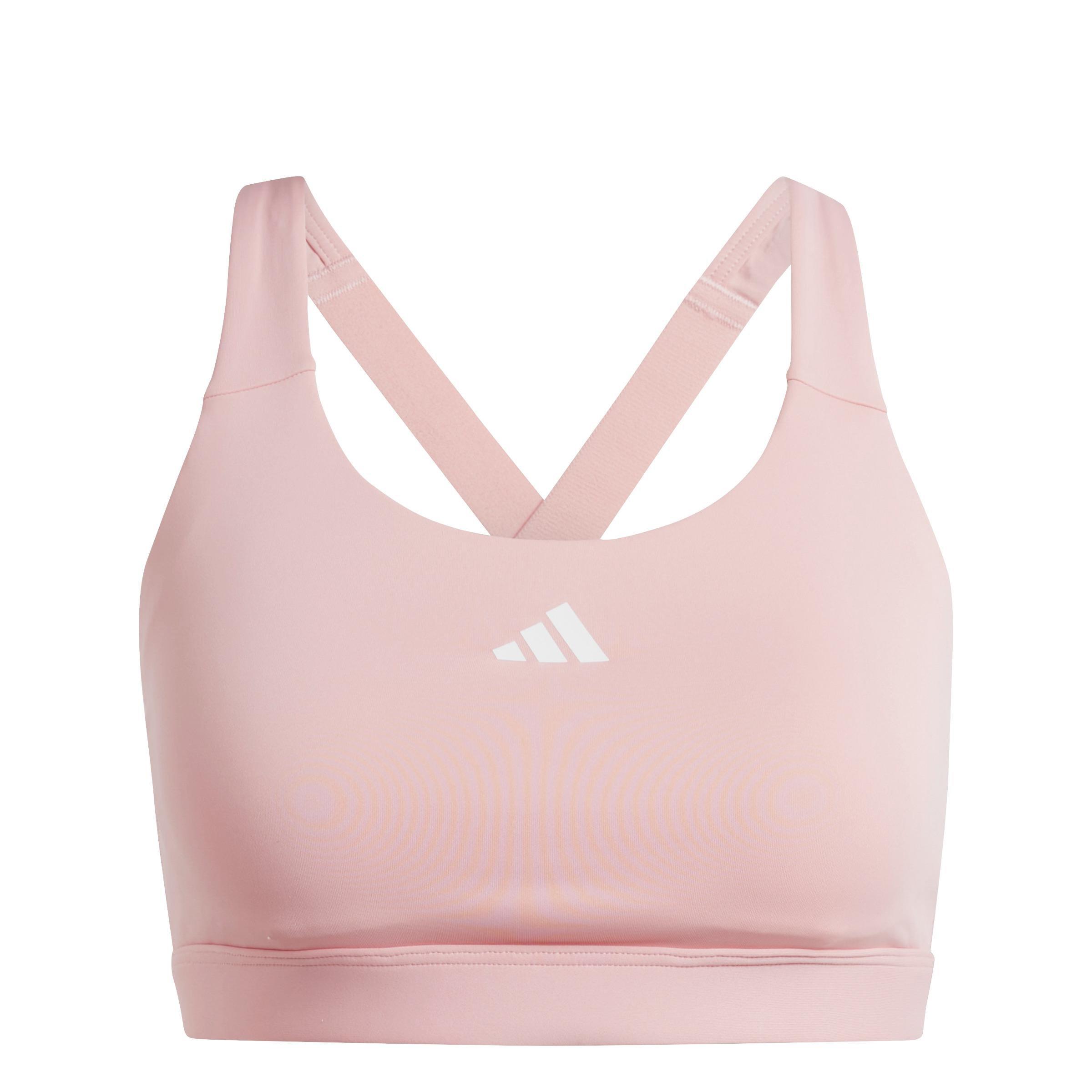 TLRDREACT Training High-Support Bra, Pink, A901_ONE, medium