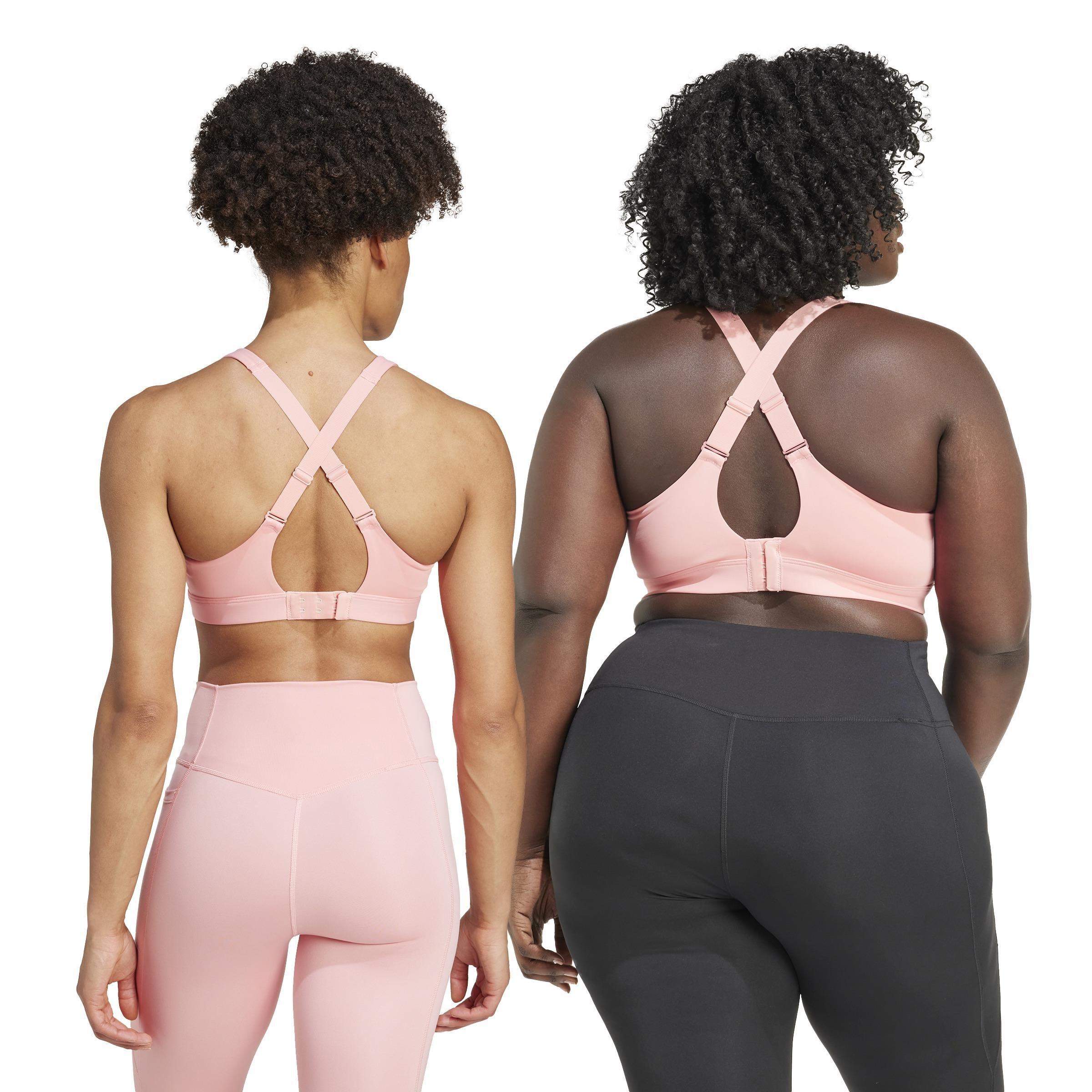 TLRDREACT Training High-Support Bra, Pink, A901_ONE, large image number 3