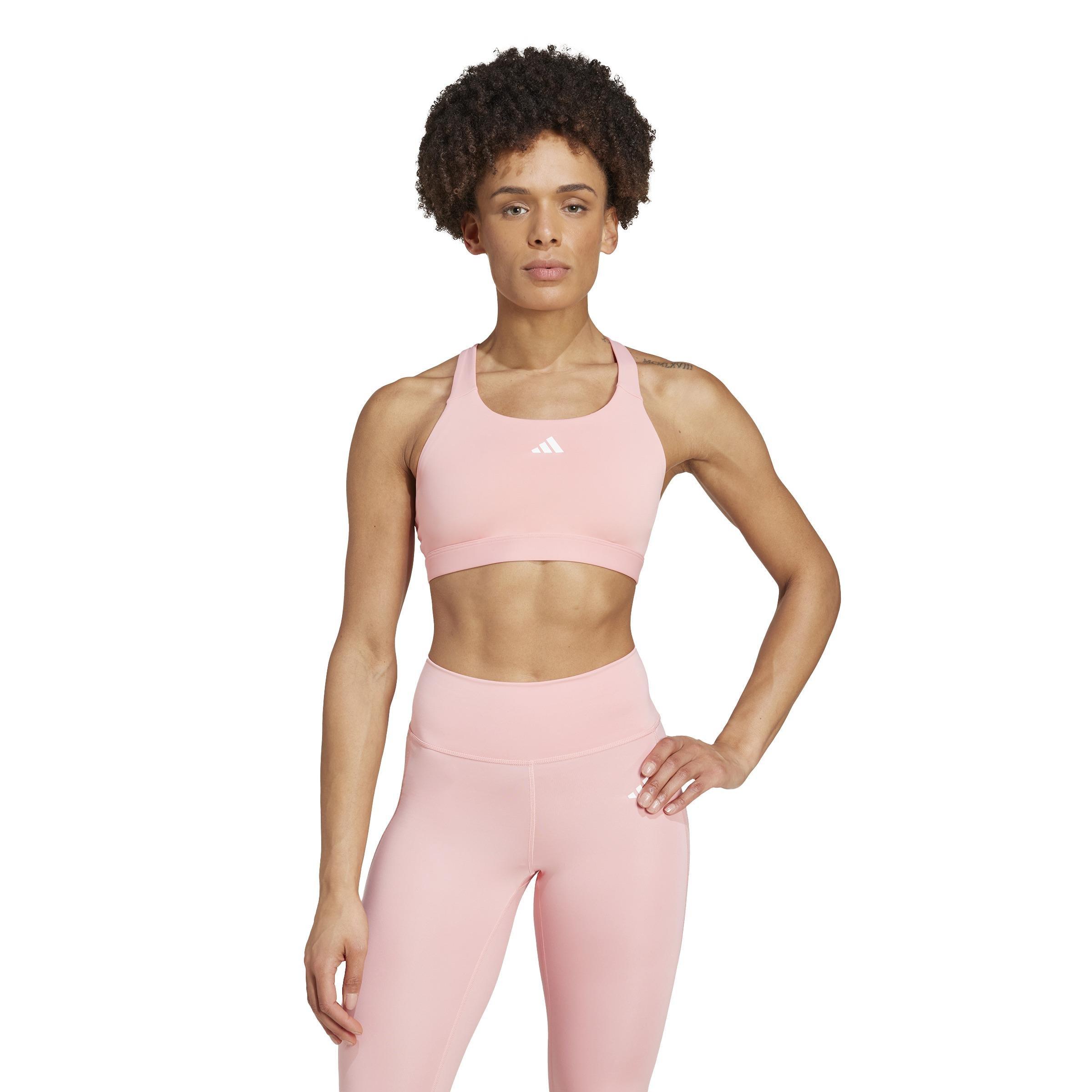 TLRDREACT Training High-Support Bra, Pink, A901_ONE, large image number 8