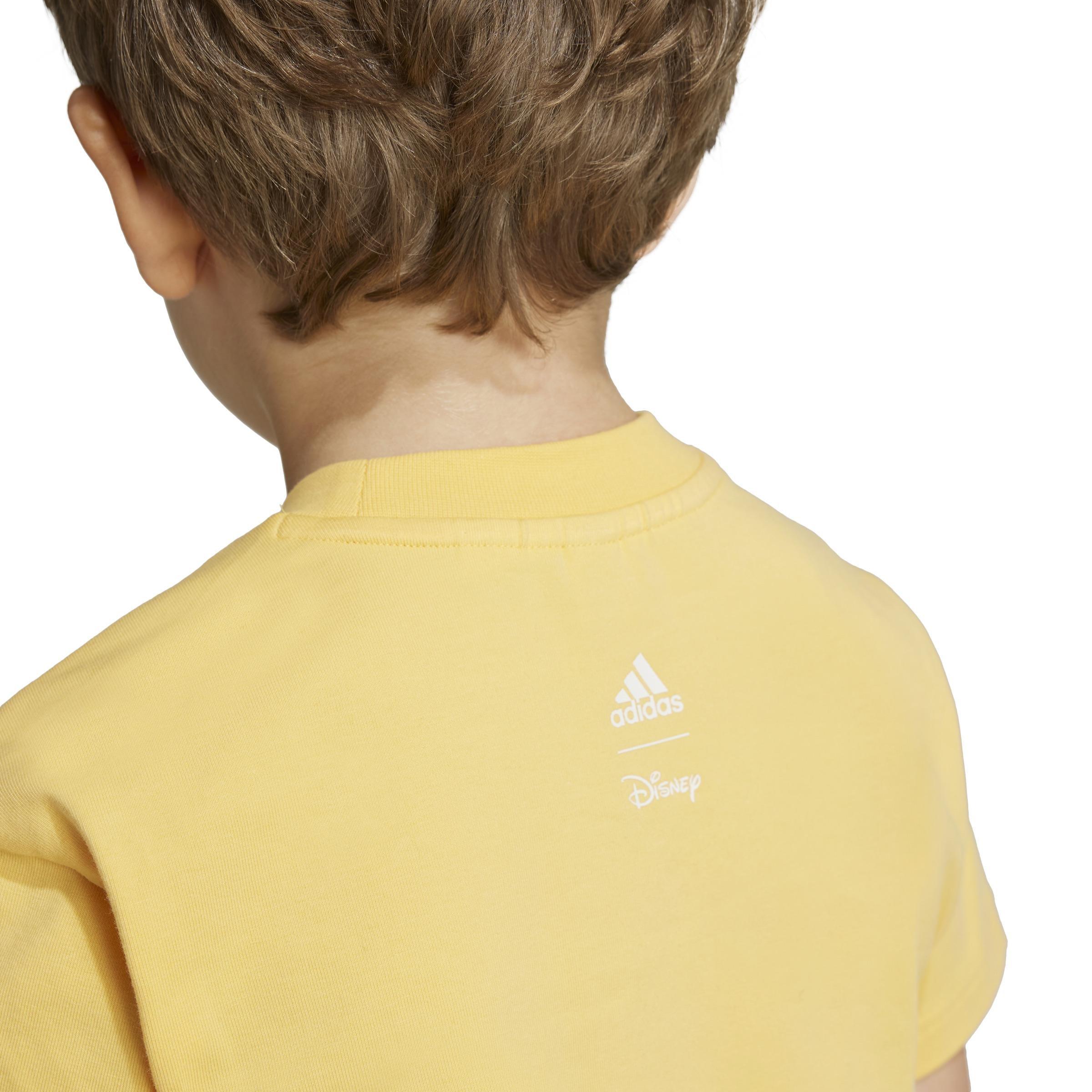 Unisex Kids adidas Disney Lion King T-Shirt, Orange, , large image number 3
