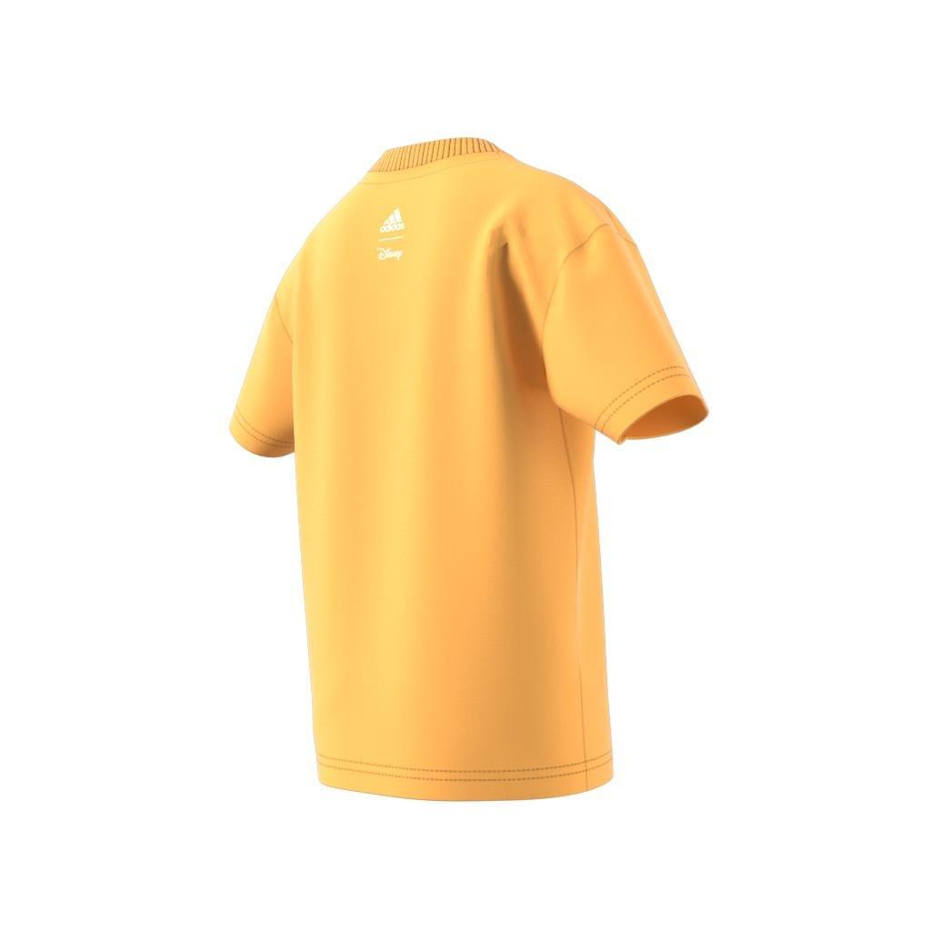 Unisex Kids adidas Disney Lion King T-Shirt, Orange, , large image number 9