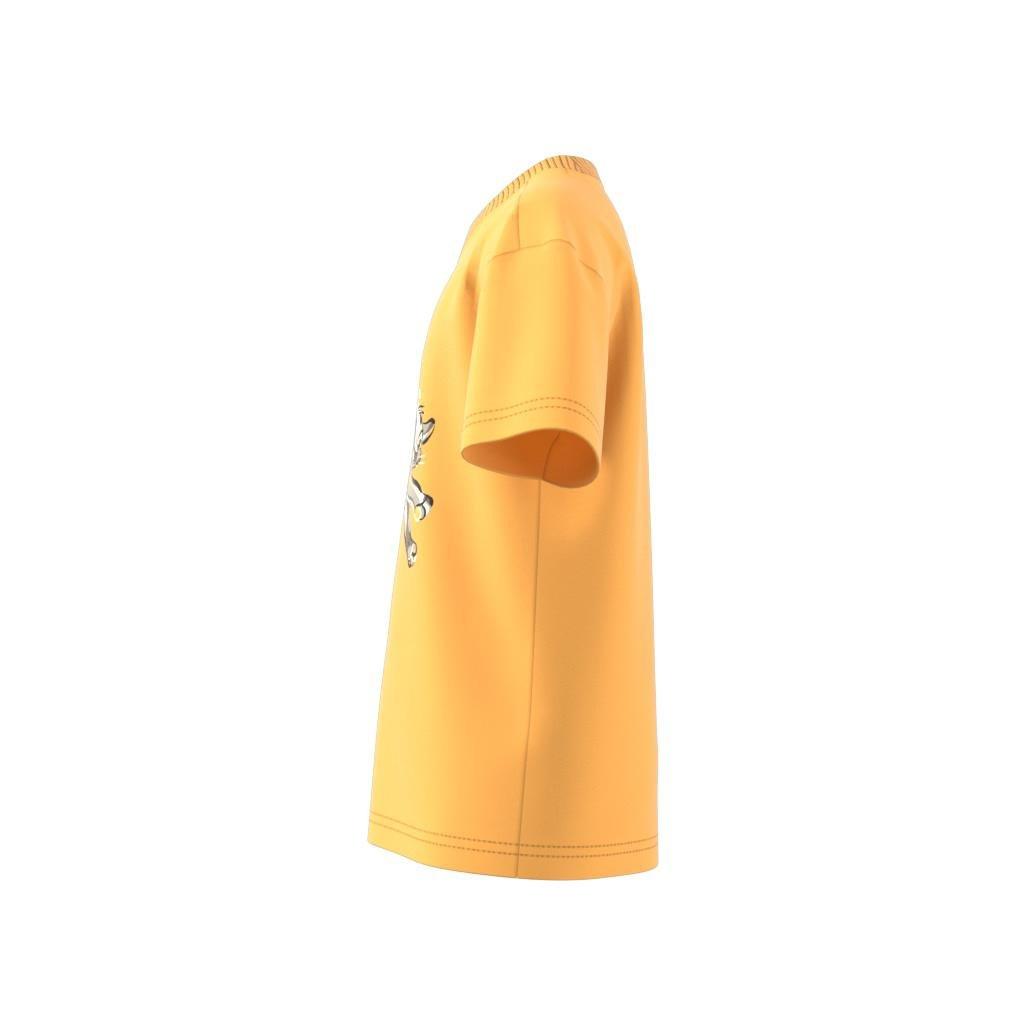 Unisex Kids adidas Disney Lion King T-Shirt, Orange, , large image number 13