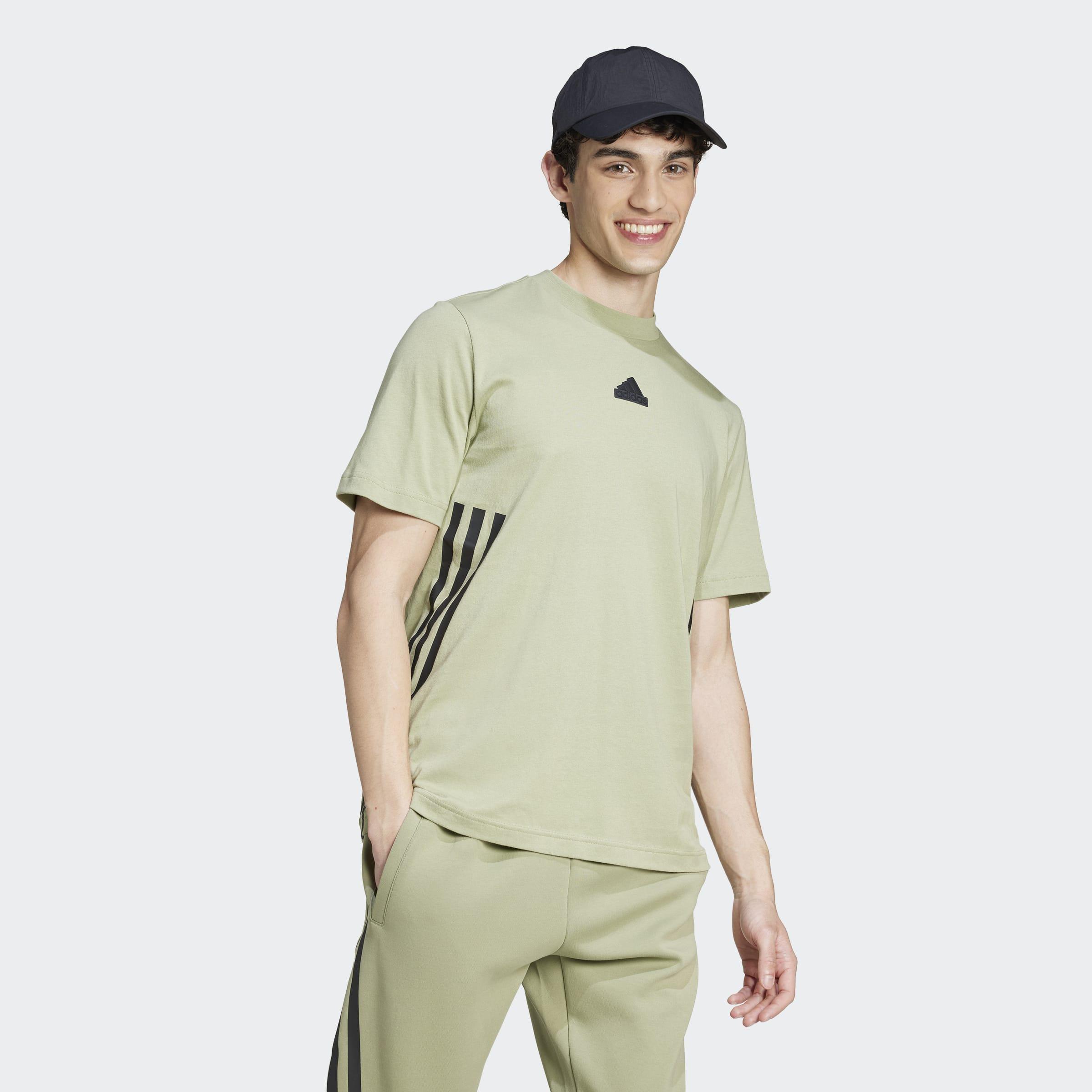 Future Icons 3-Stripes T-Shirt, Green, A901_ONE, large image number 5