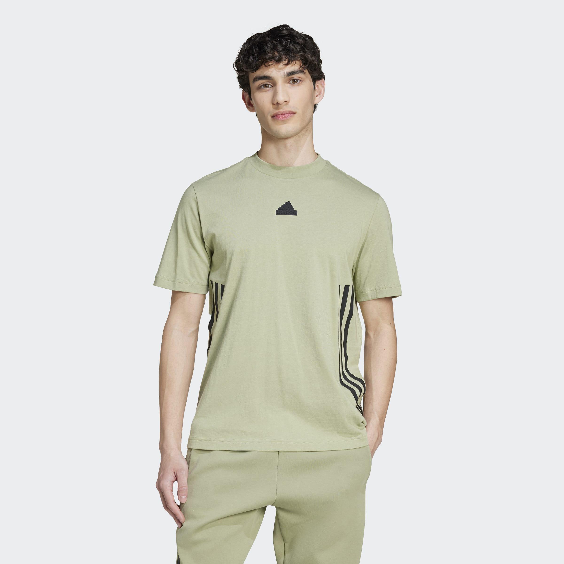 Future Icons 3-Stripes T-Shirt, Green, A901_ONE, large image number 6