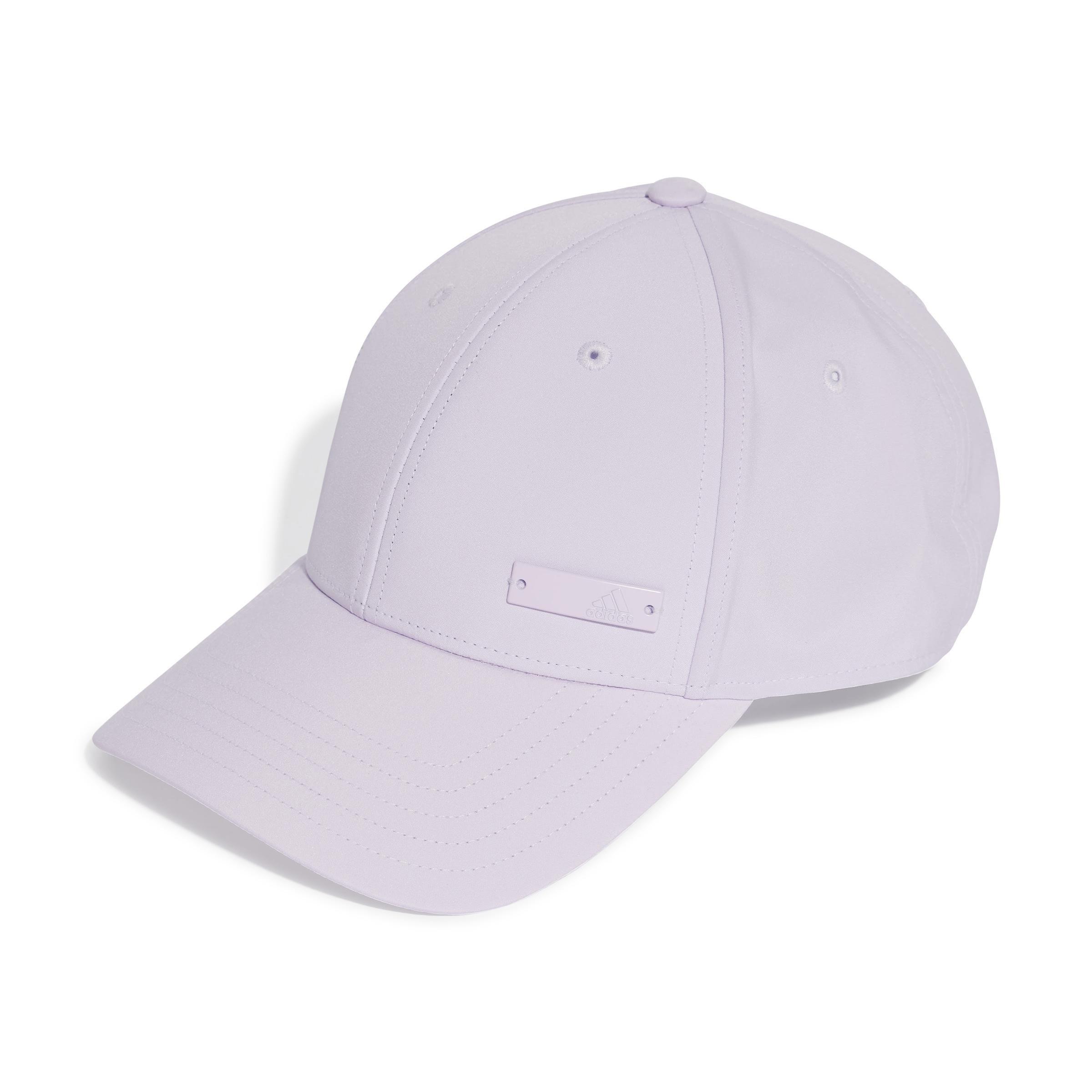Unisex Metal Badge Lightweight Baseball Cap, Purple, A901_ONE, large image number 0