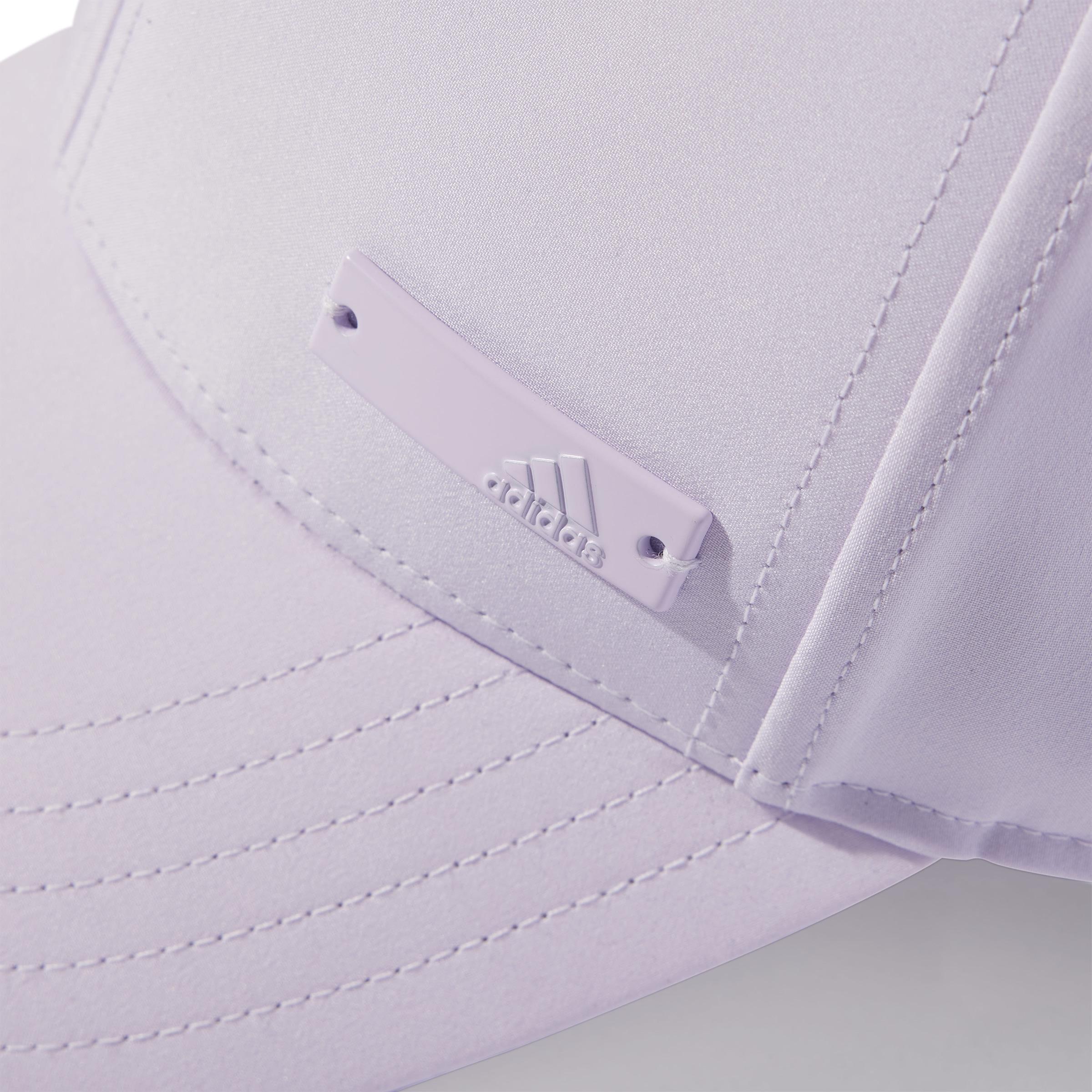 Unisex Metal Badge Lightweight Baseball Cap, Purple, A901_ONE, large image number 2