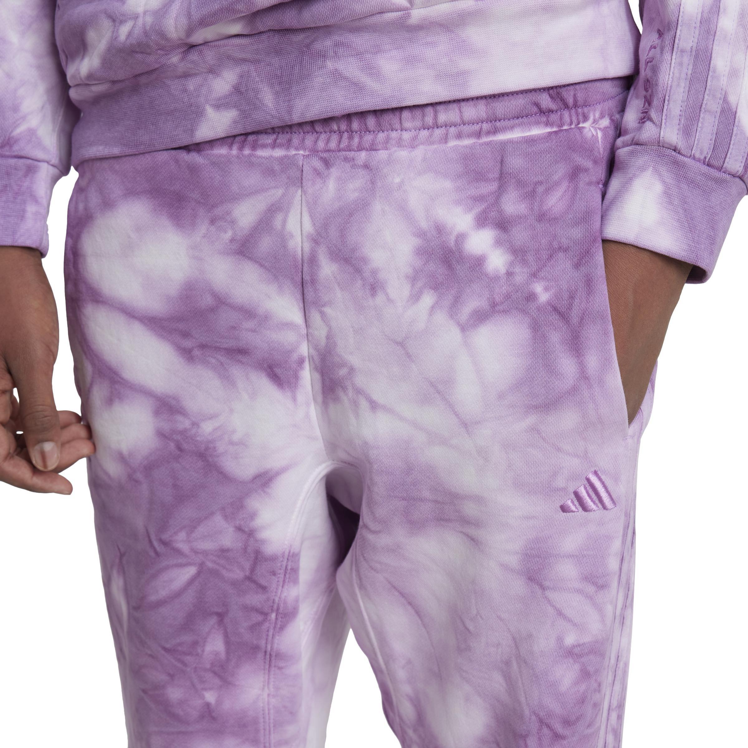 Unisex Kids ALL SZN Tie-Dye Joggers, Purple, , large image number 4