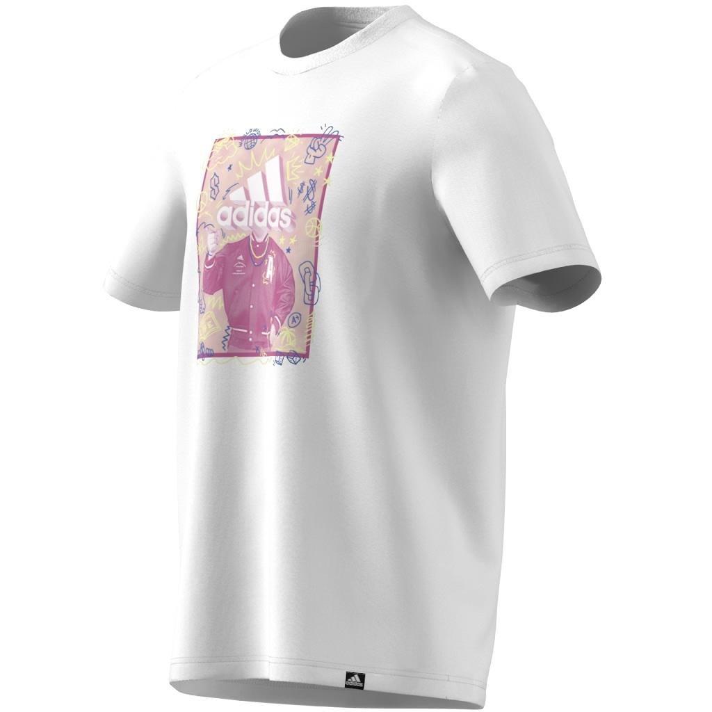 Doodle Graphic T-shirt, White, A901_ONE, large image number 9