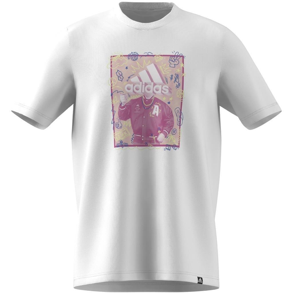 Doodle Graphic T-shirt, White, A901_ONE, large image number 13