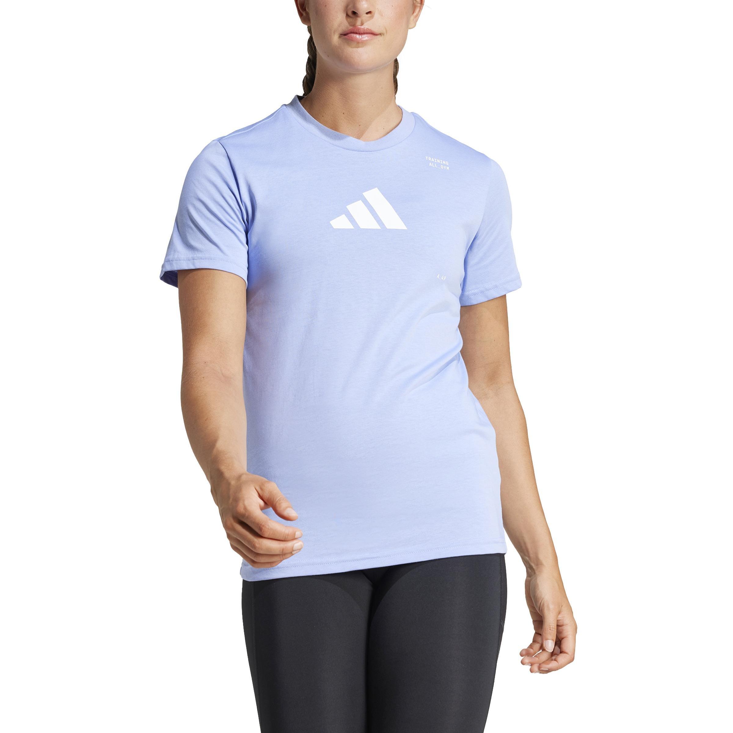 All-Gym Category Graphic T-Shirt, Blue, A901_ONE, large image number 2
