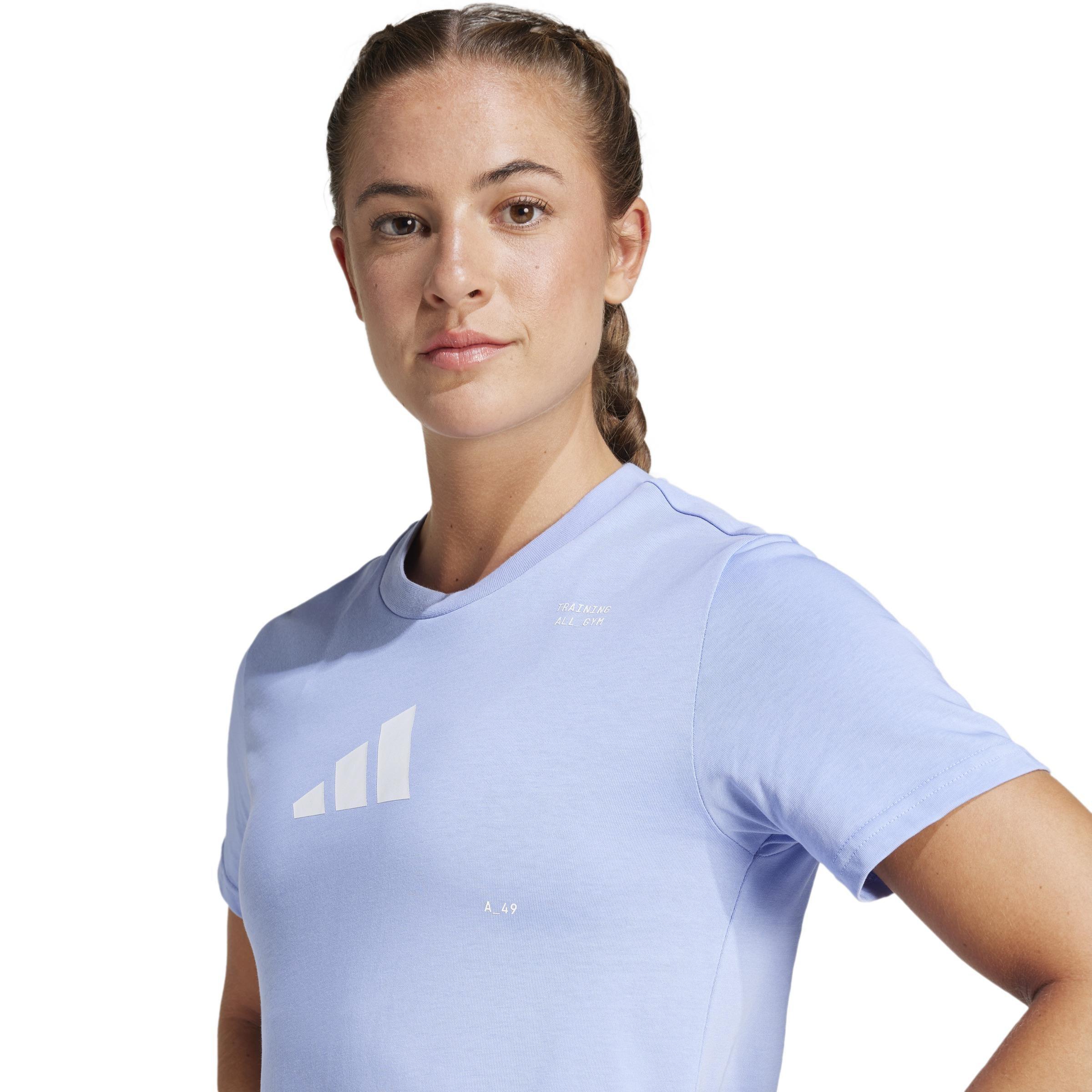 All-Gym Category Graphic T-Shirt, Blue, A901_ONE, large image number 4