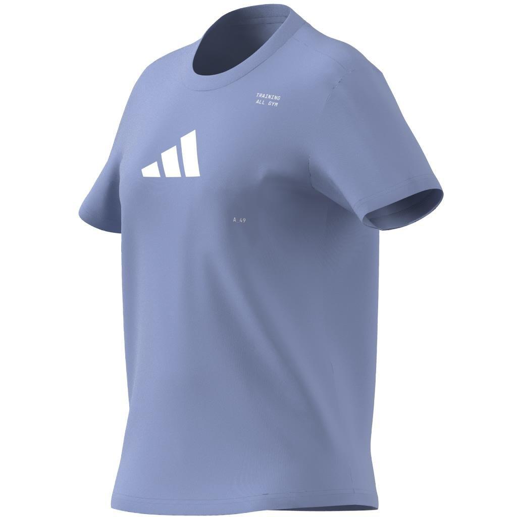 All-Gym Category Graphic T-Shirt, Blue, A901_ONE, large image number 6