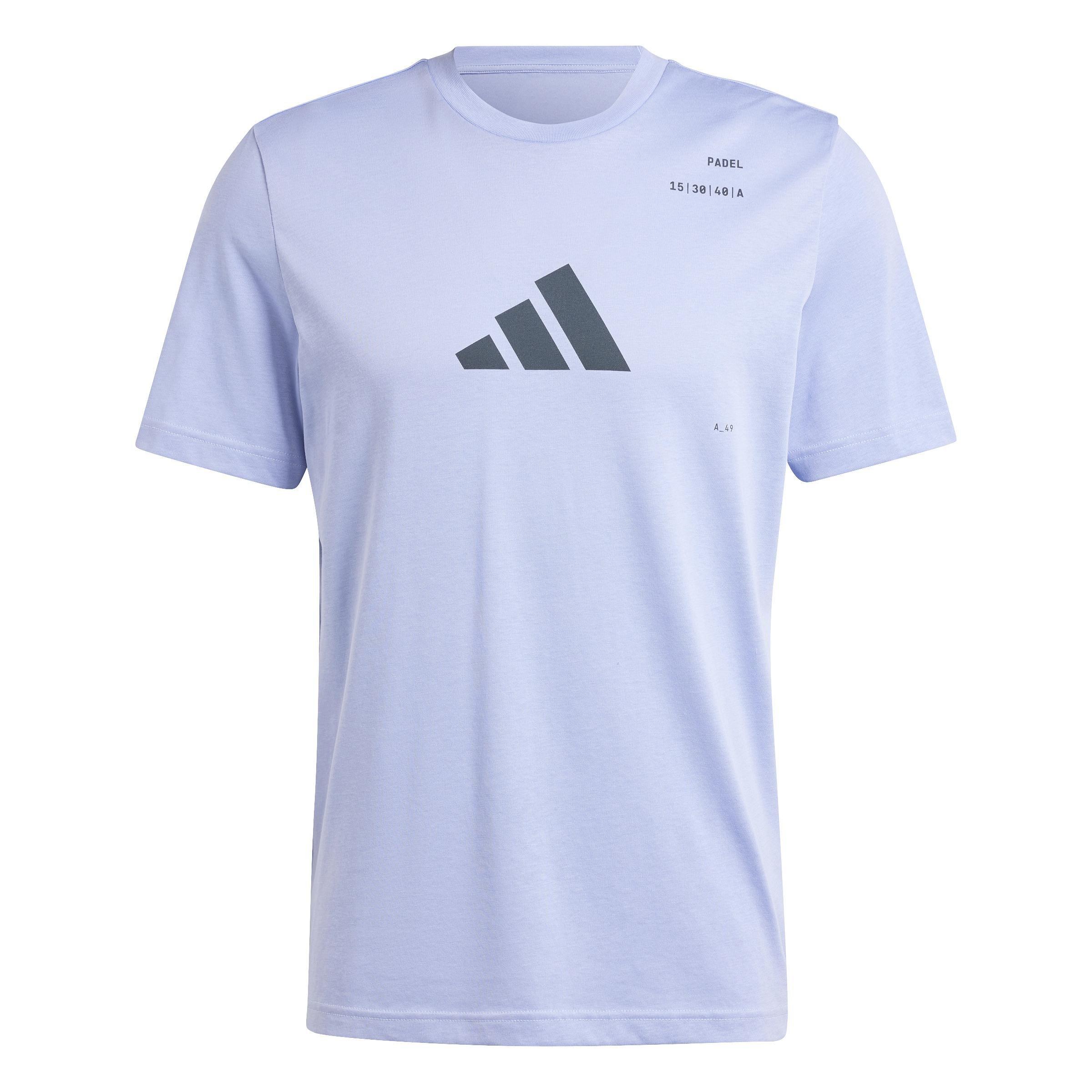 Padel Category Graphic T-Shirt, Blue, , large image number 1