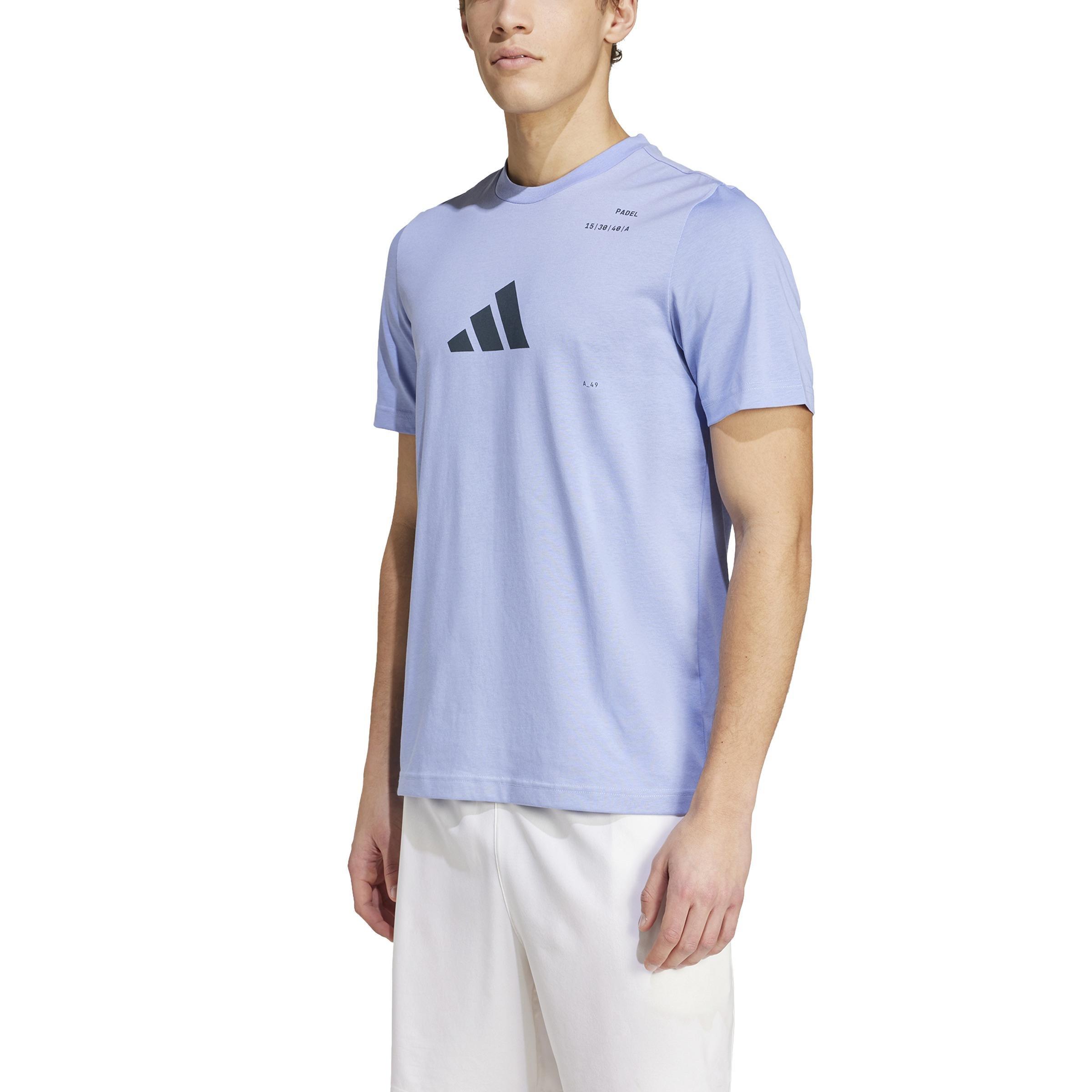 Padel Category Graphic T-Shirt, Blue, A901_ONE, large image number 2