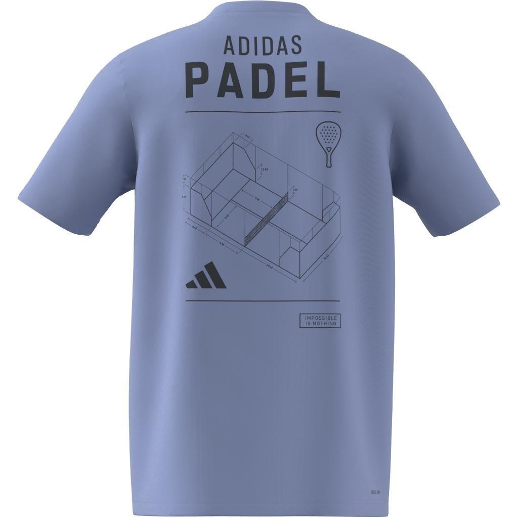 Padel Category Graphic T-Shirt, Blue, A901_ONE, large image number 9