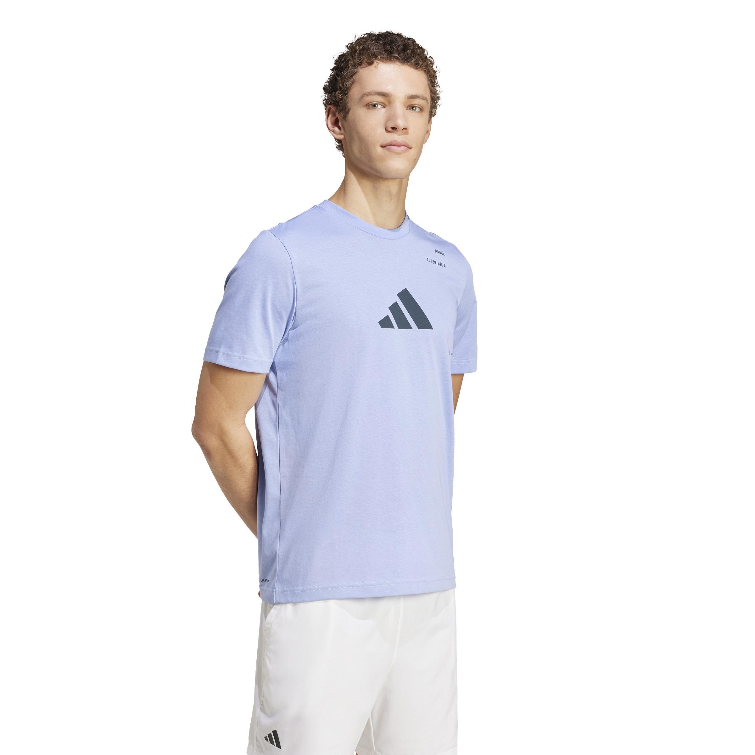 Padel Category Graphic T-Shirt, Blue, A901_ONE, large image number 14