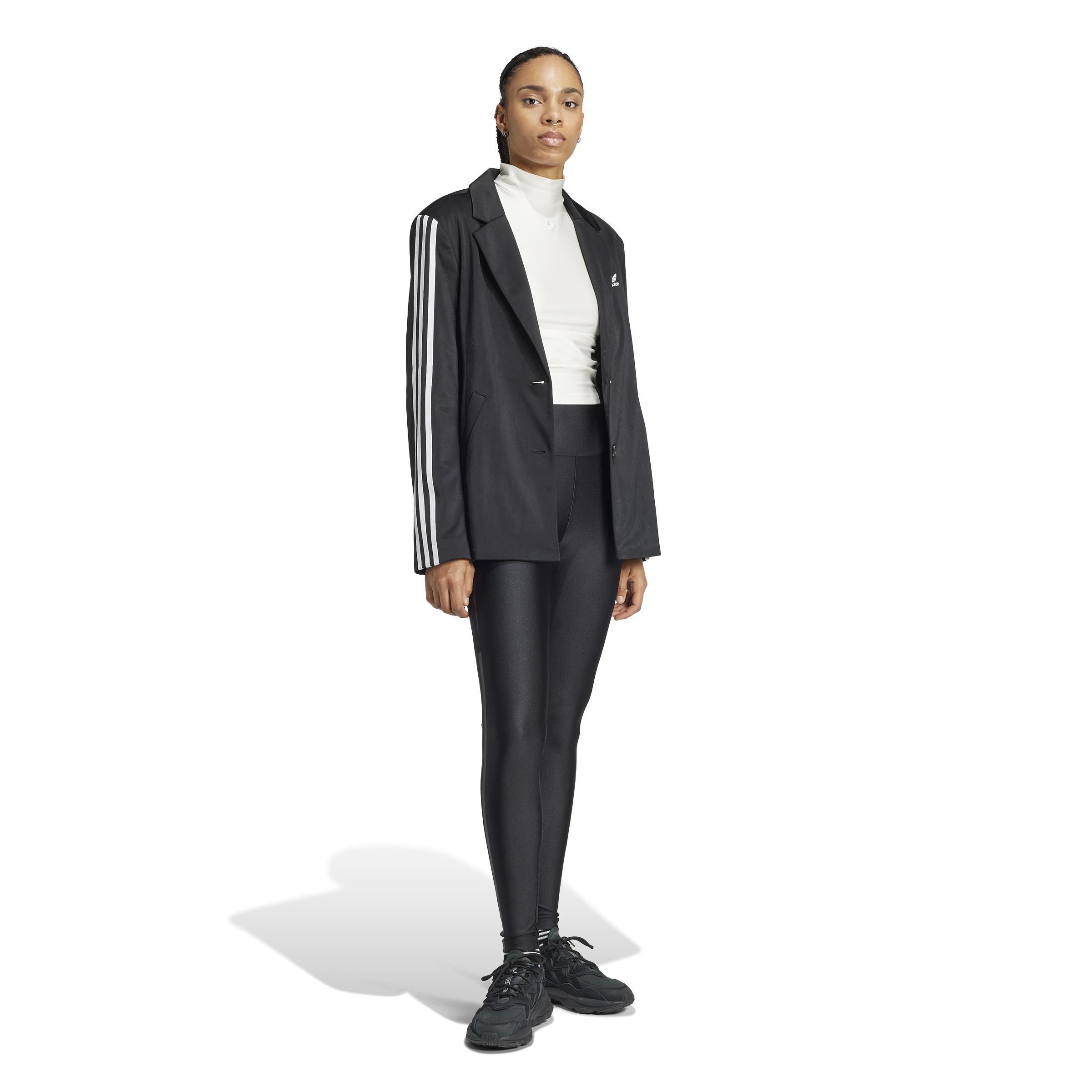 Ruched 3-Stripes Crop Top, White, A901_ONE, large image number 9