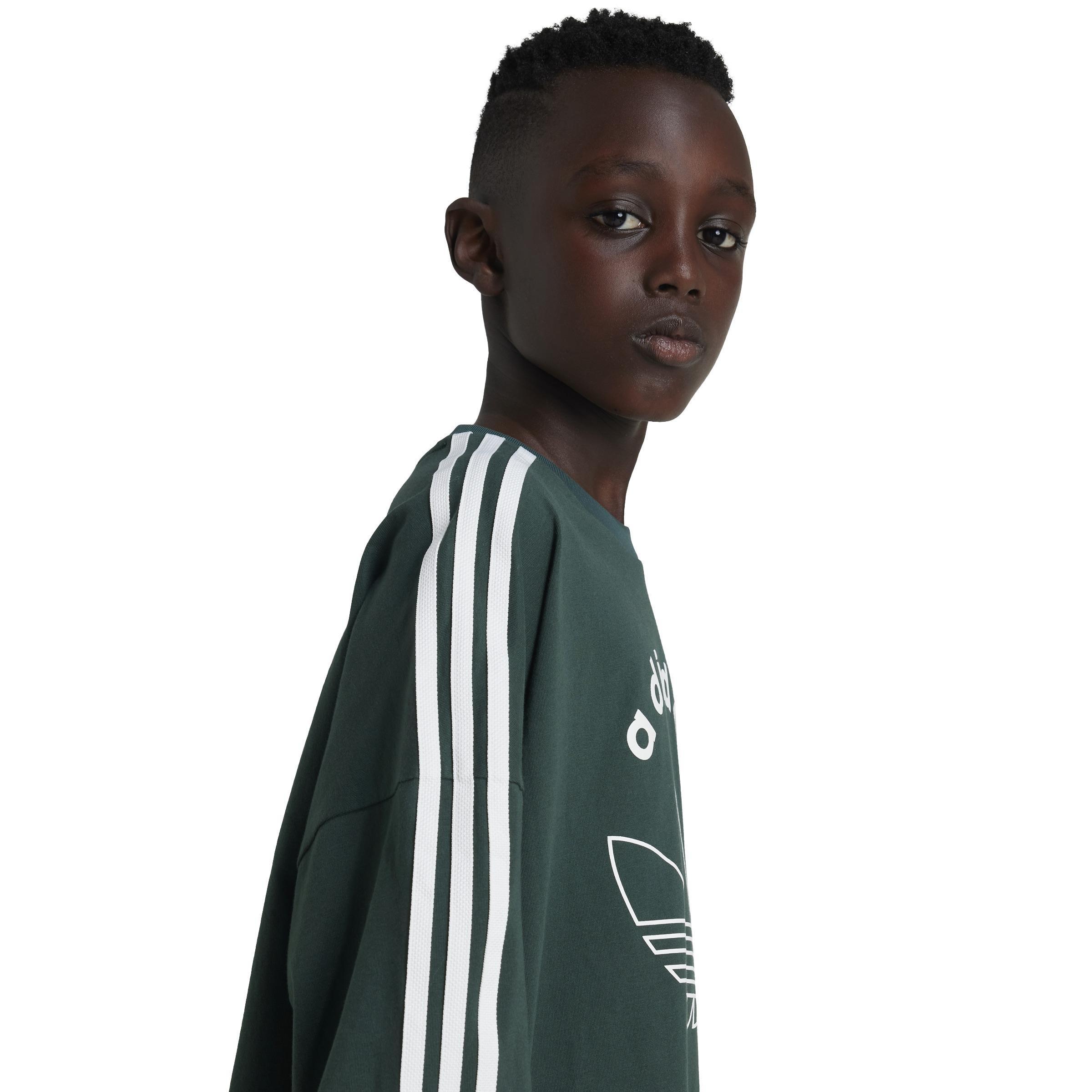 Unisex Kids Graphic T-Shirt, Green, A901_ONE, large image number 4