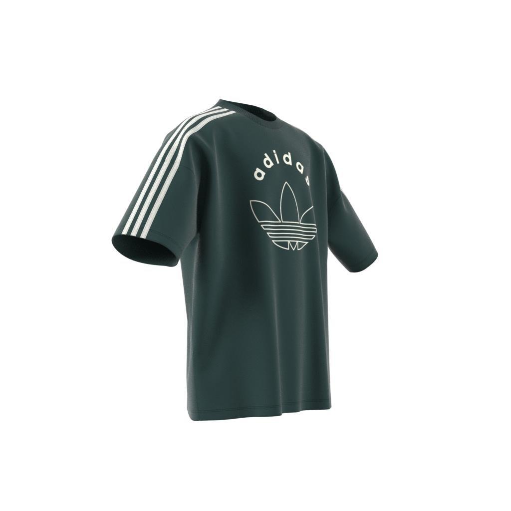 Unisex Kids Graphic T-Shirt, Green, A901_ONE, large image number 10