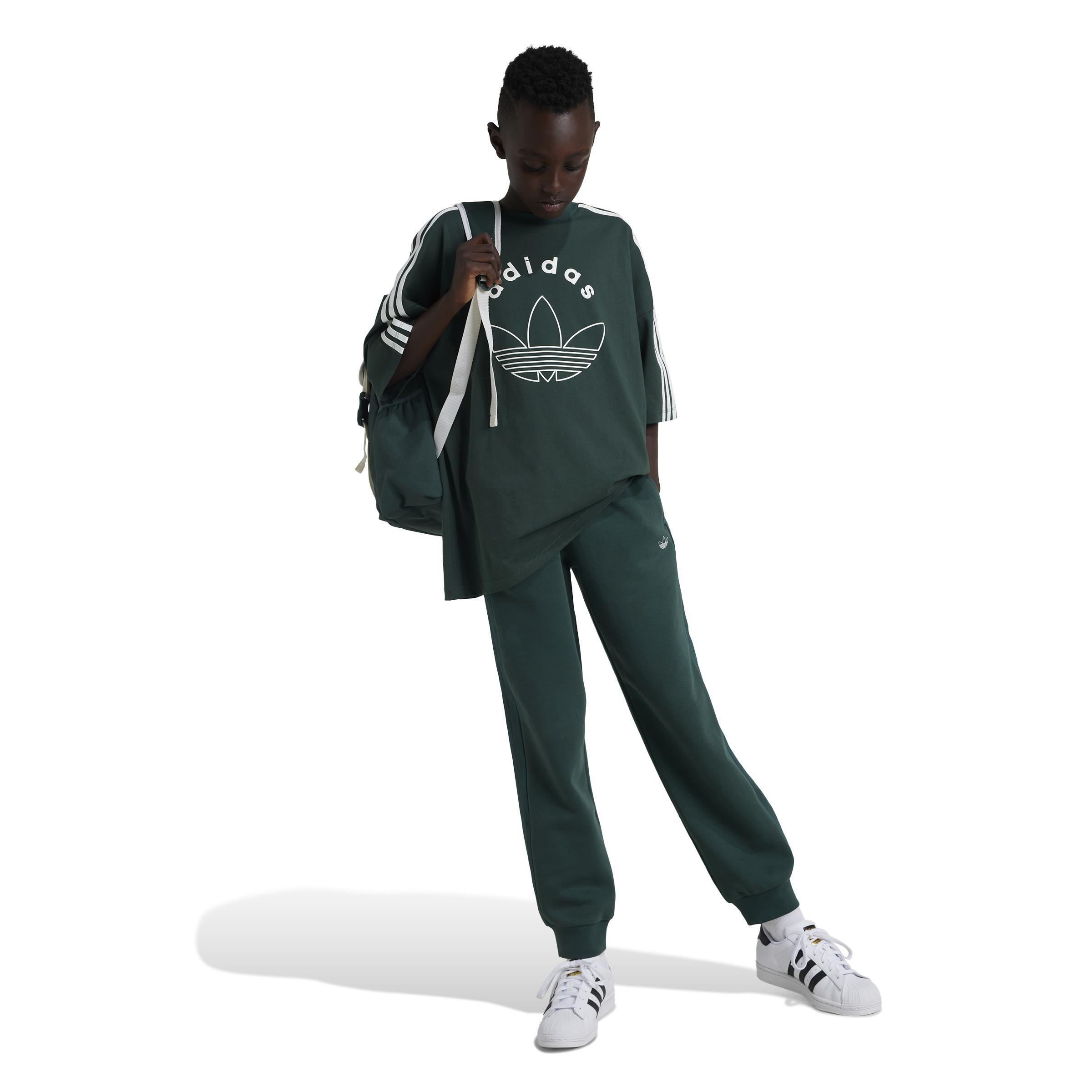 Unisex Kids Graphic T-Shirt, Green, A901_ONE, large image number 13