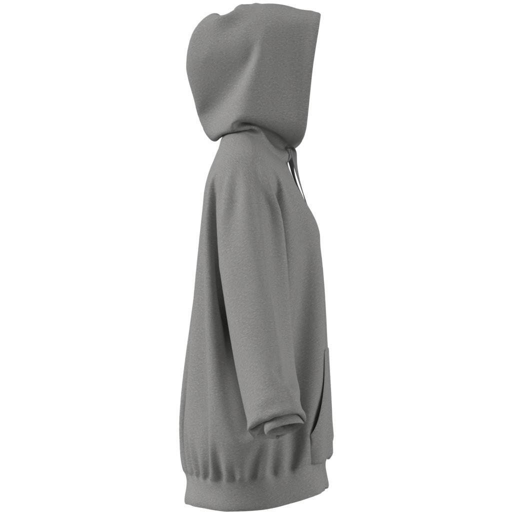 Essentials Loose French Terry Hoodie, Grey, , large image number 8