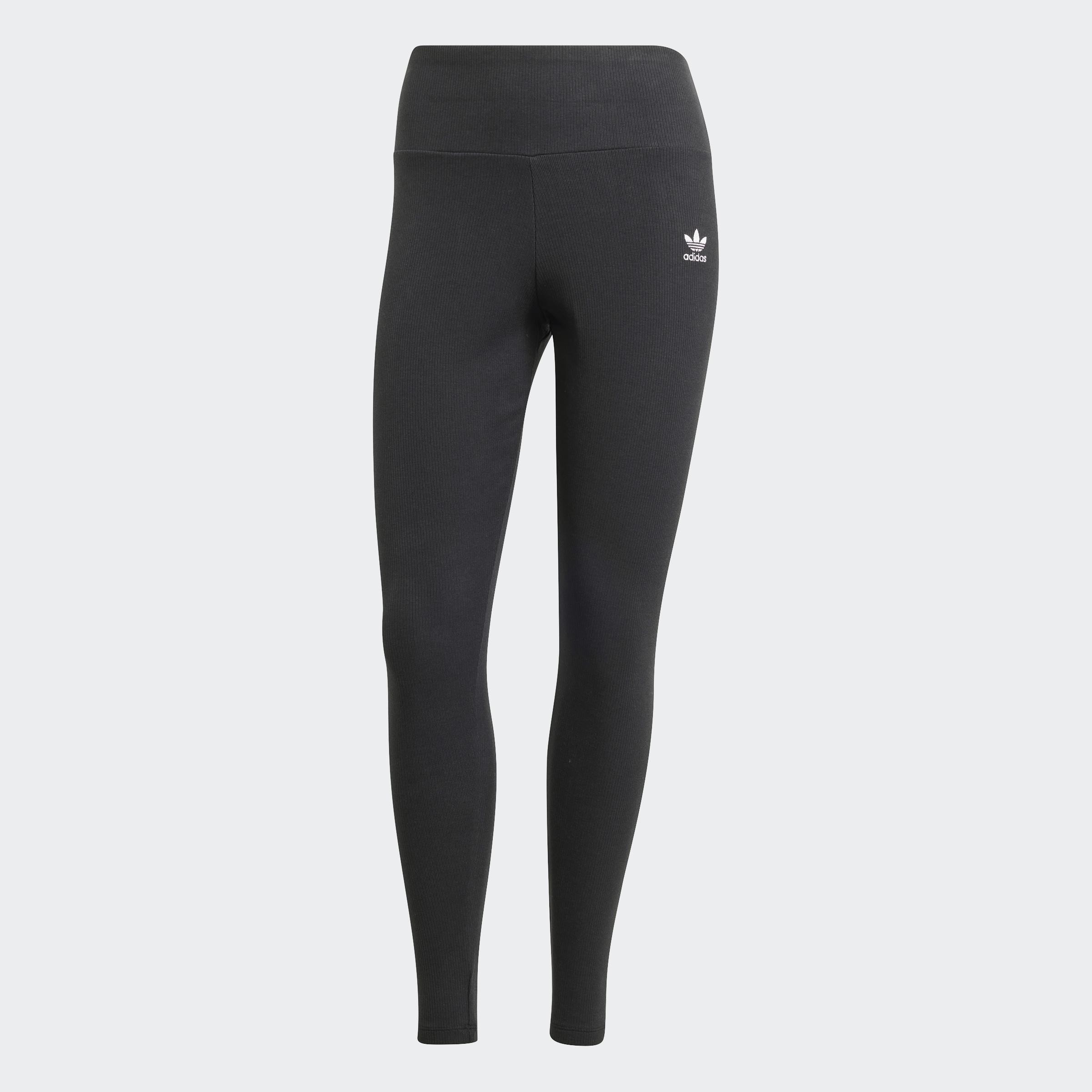 Essentials High-Waist Leggings, Black