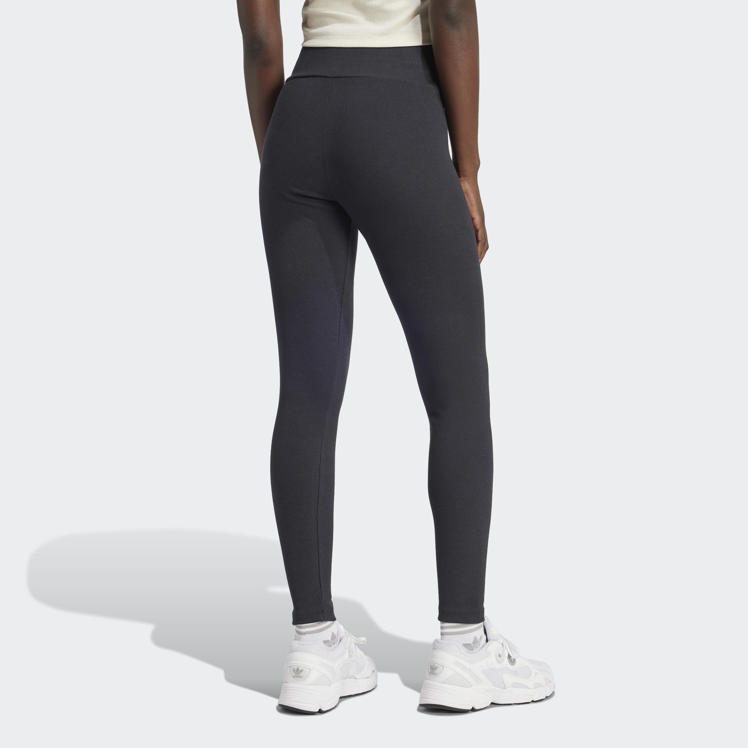 Essentials High-Waist Leggings, Black