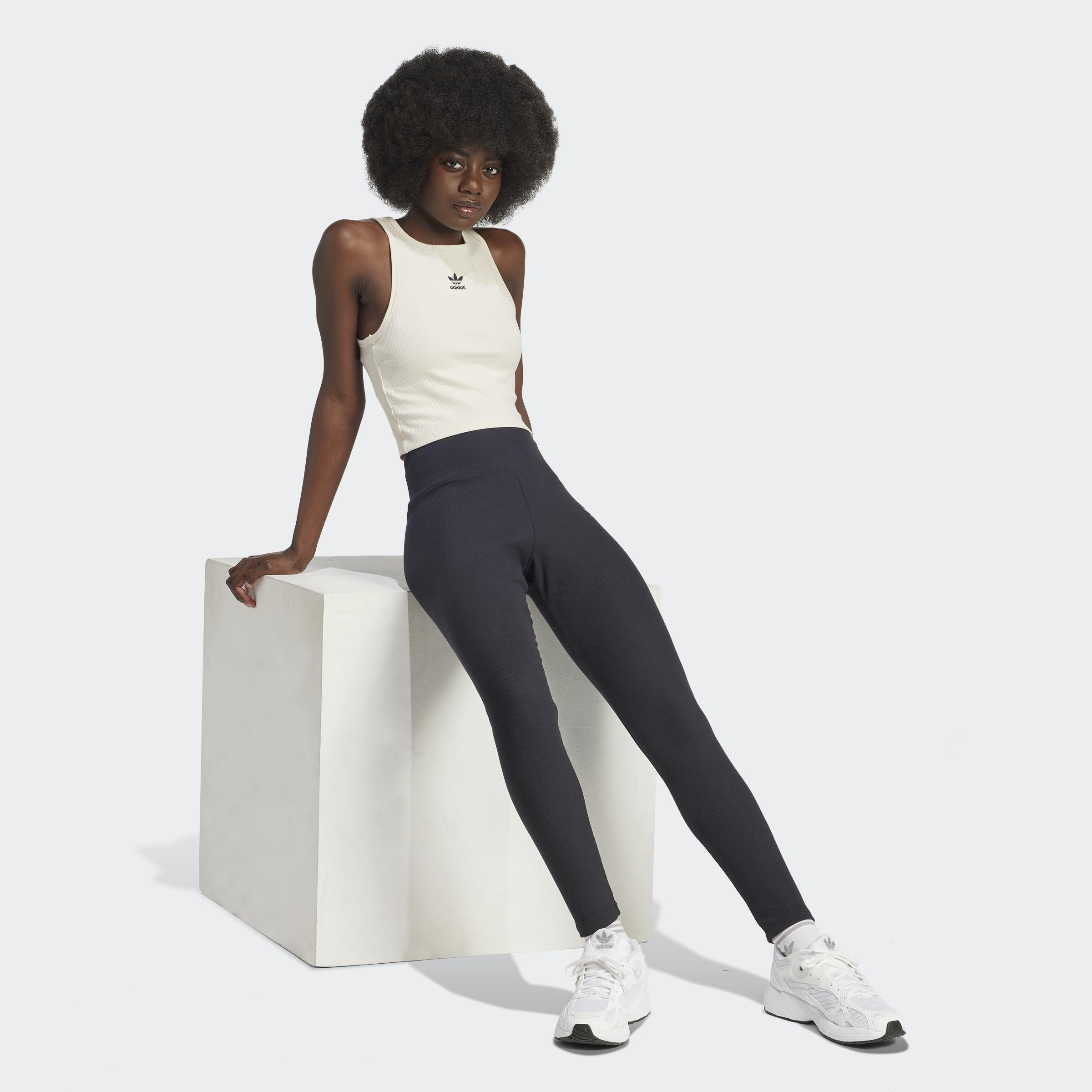 Essentials High-Waist Leggings, Black, A901_ONE, large image number 5