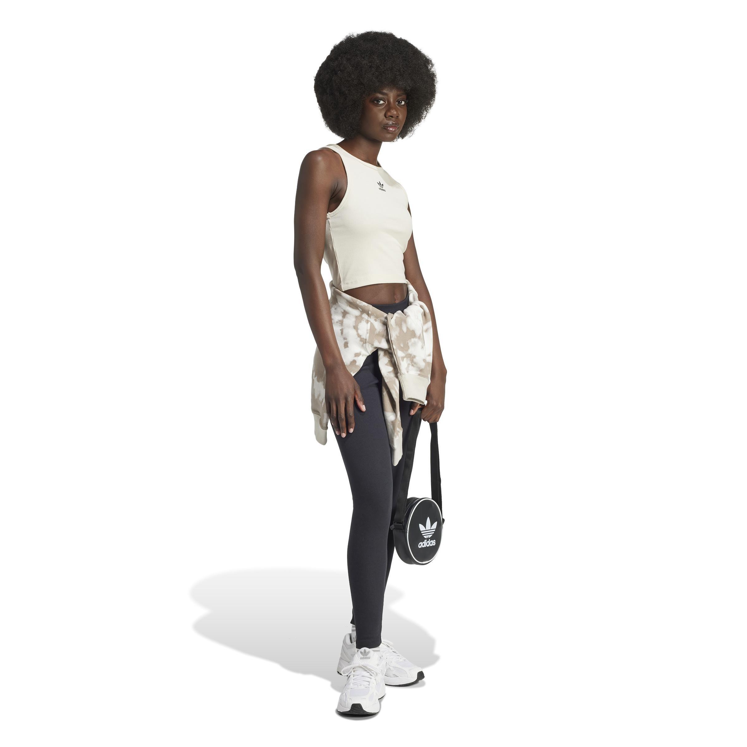 Essentials Ribbed Tank Top, White, , large image number 6