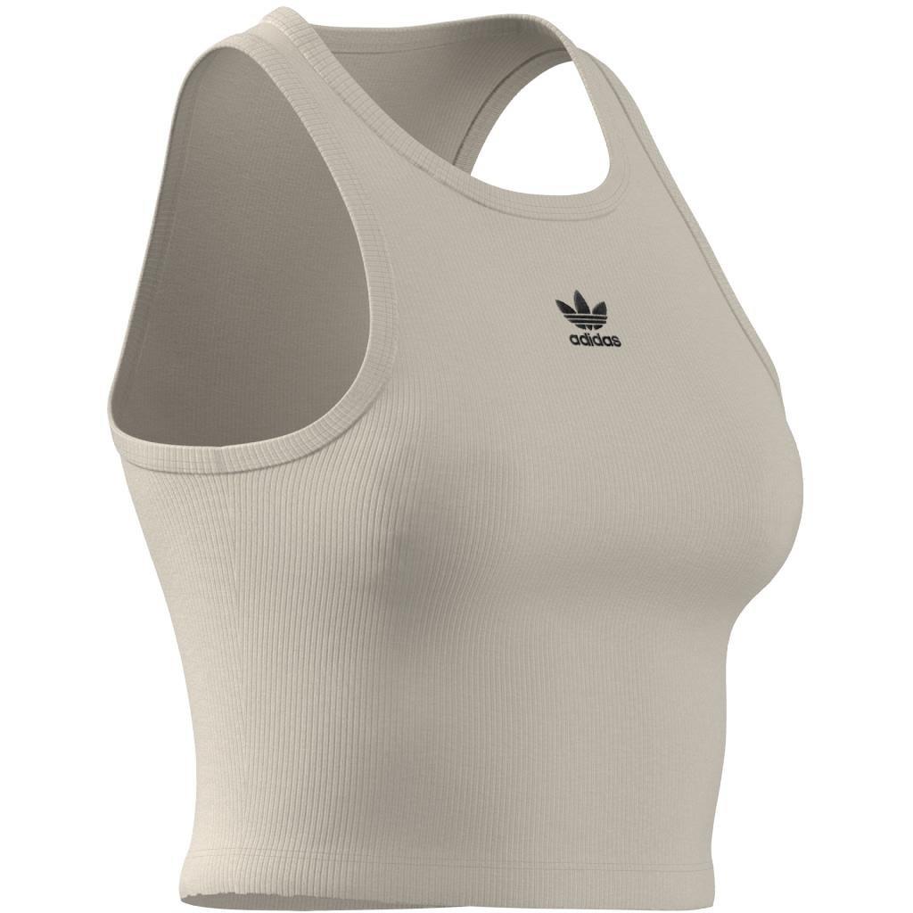 Essentials Ribbed Tank Top, White, , large image number 9