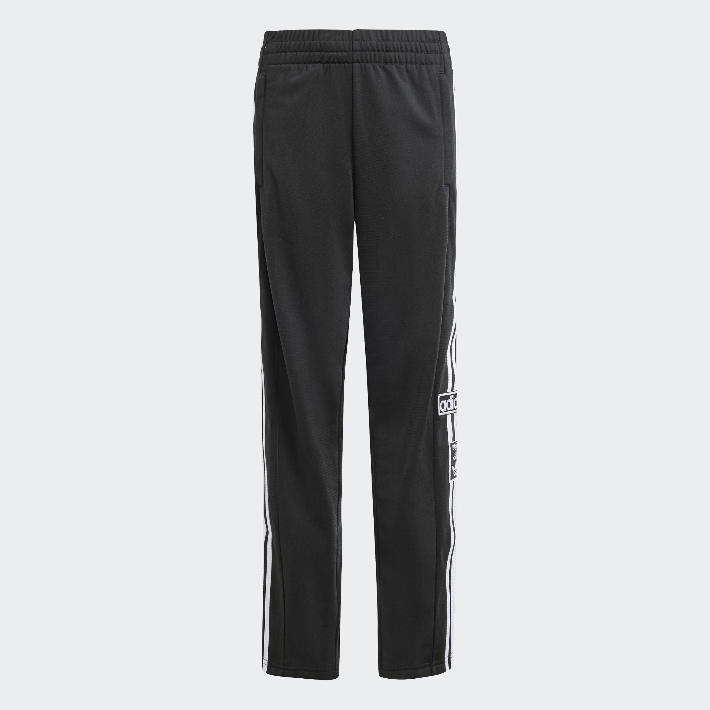 Kids Unisex Adibreak Tracksuit Bottoms, Black, A901_ONE, large image number 0