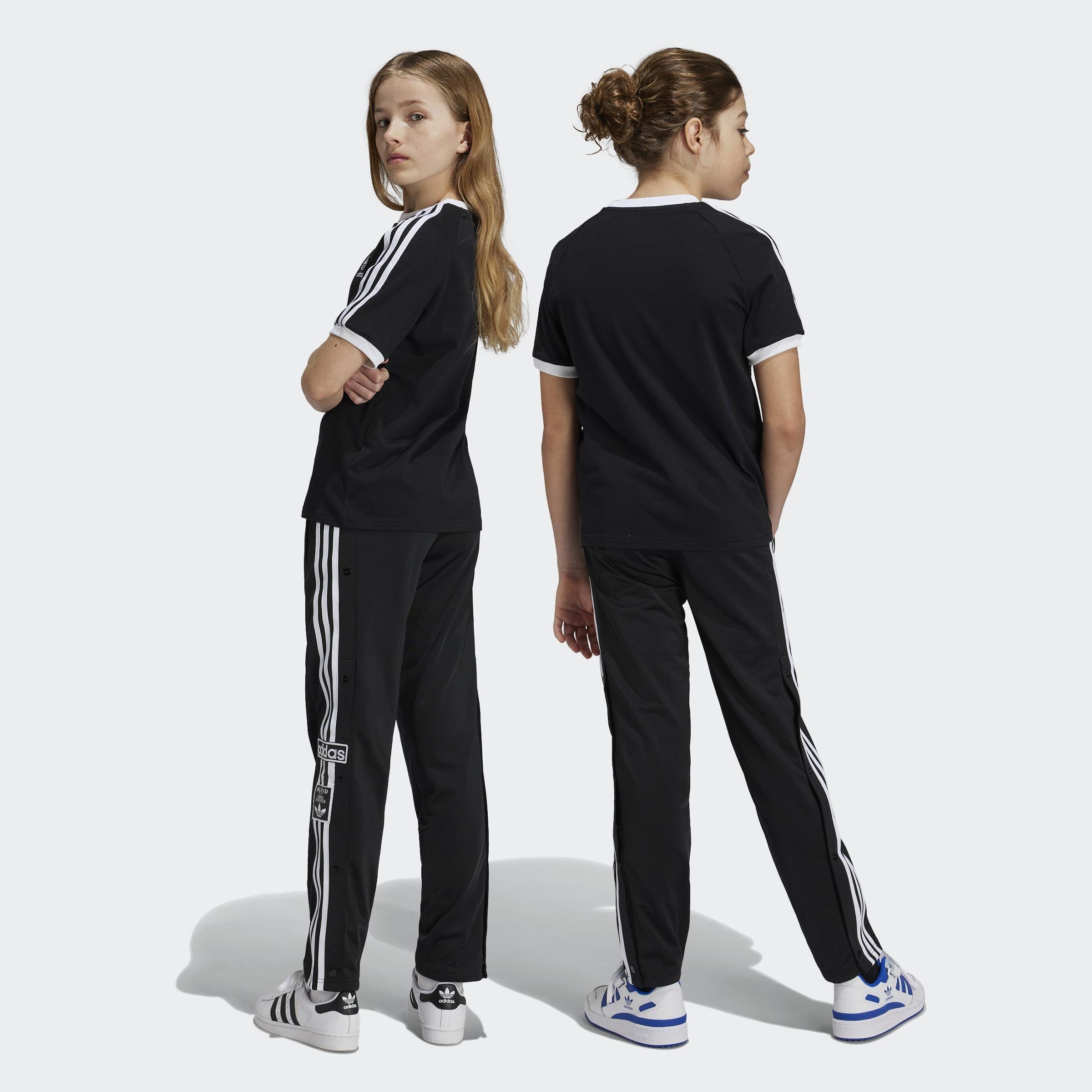 Kids Unisex Adibreak Tracksuit Bottoms, Black, A901_ONE, large image number 1